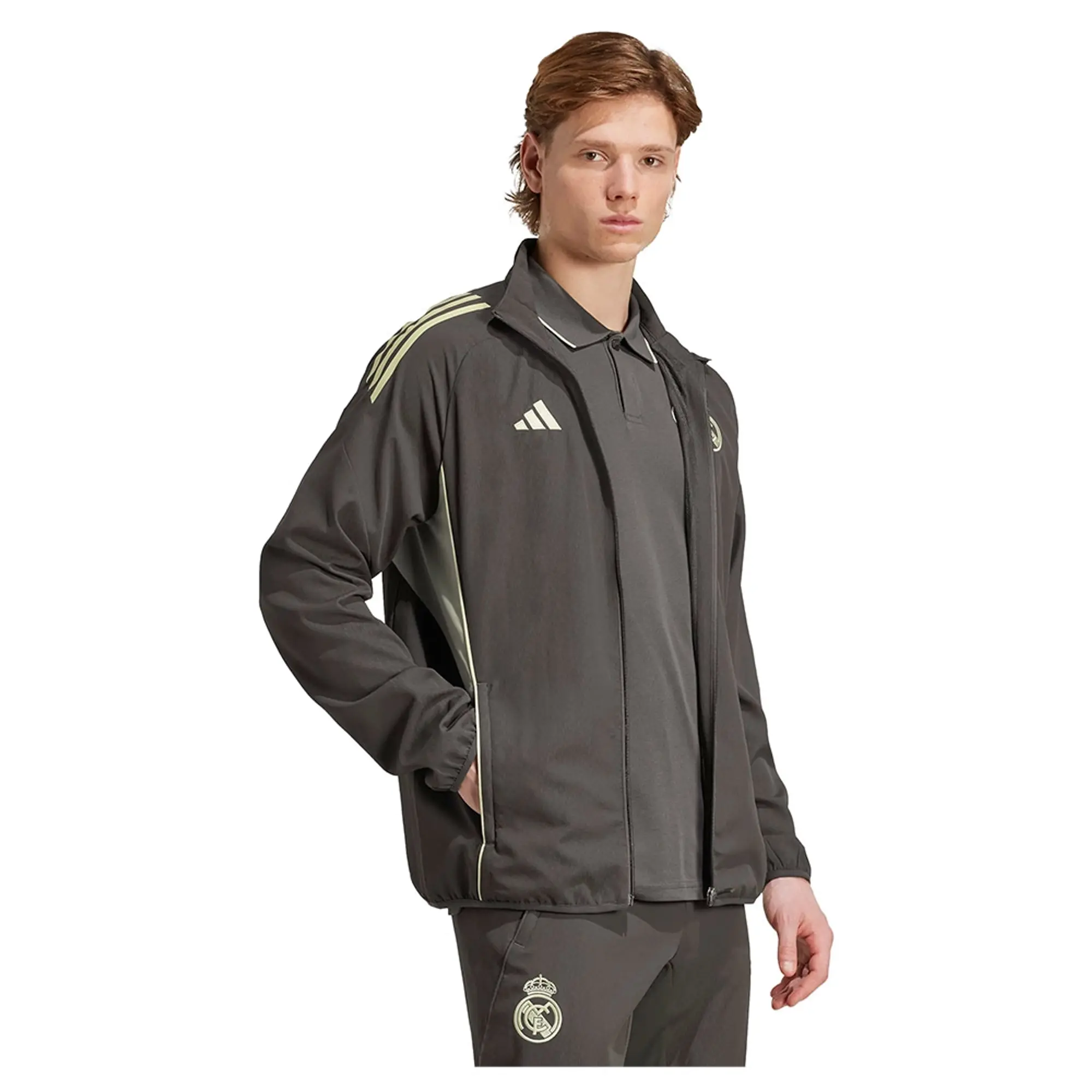 Adidas Real Madrid Tiro 25/26 Competition Presentation Jacket