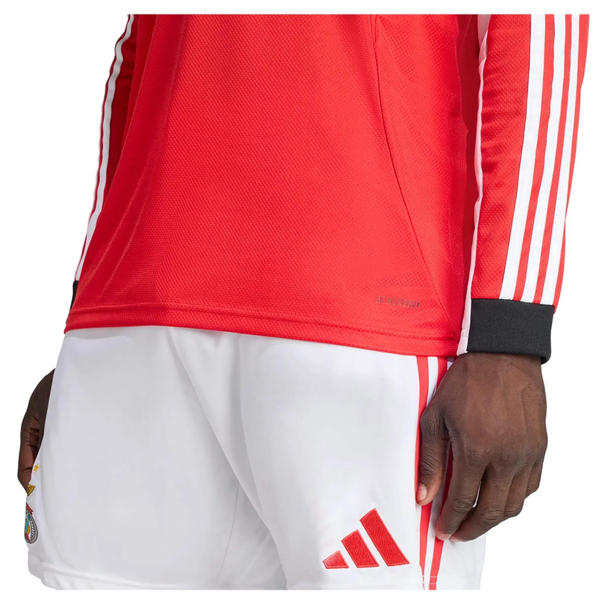 Adidas Benfica 25/26 Home Long Sleeve T-shirt