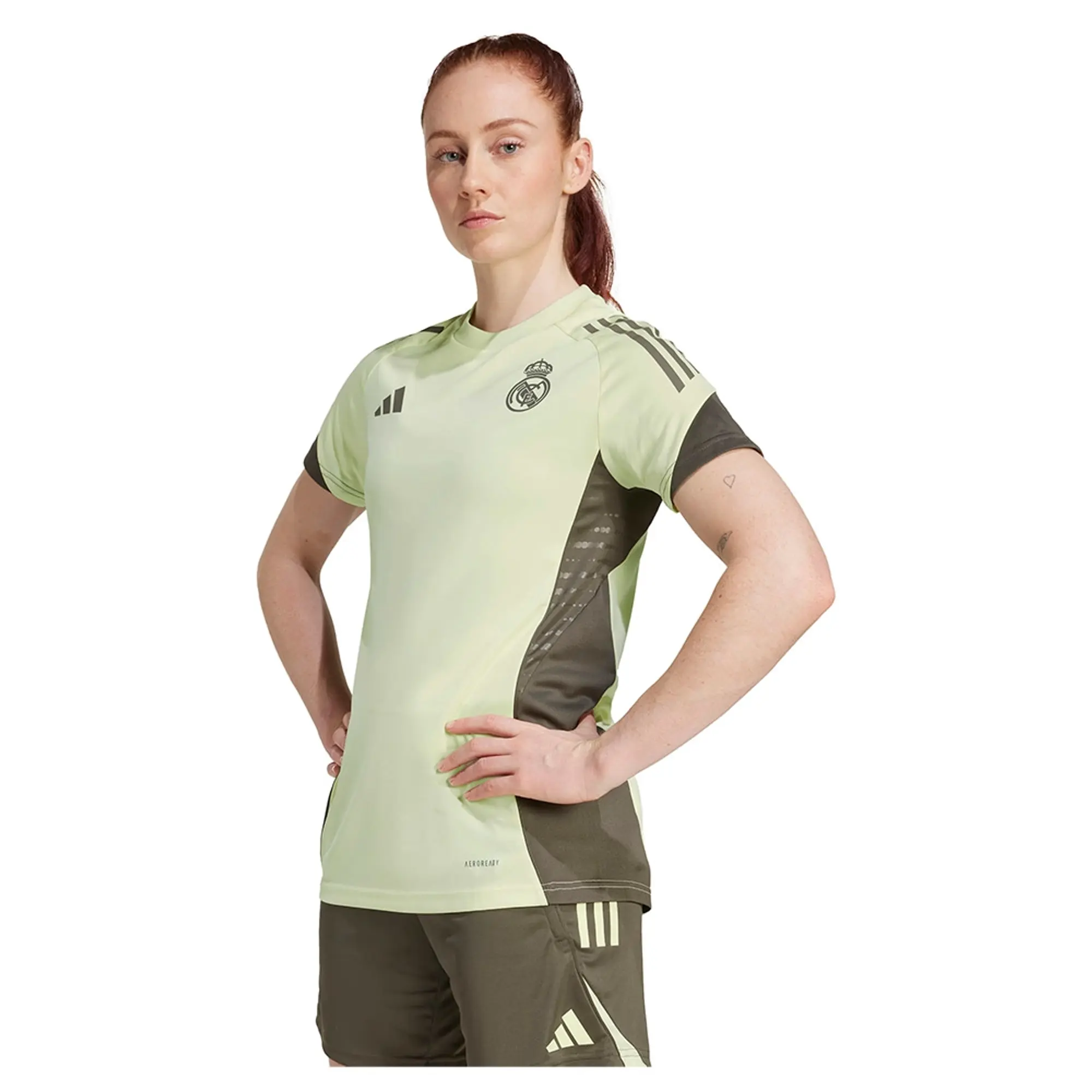 Adidas Real Madrid Tiro 25/26 Competition Training  - Almost Lime