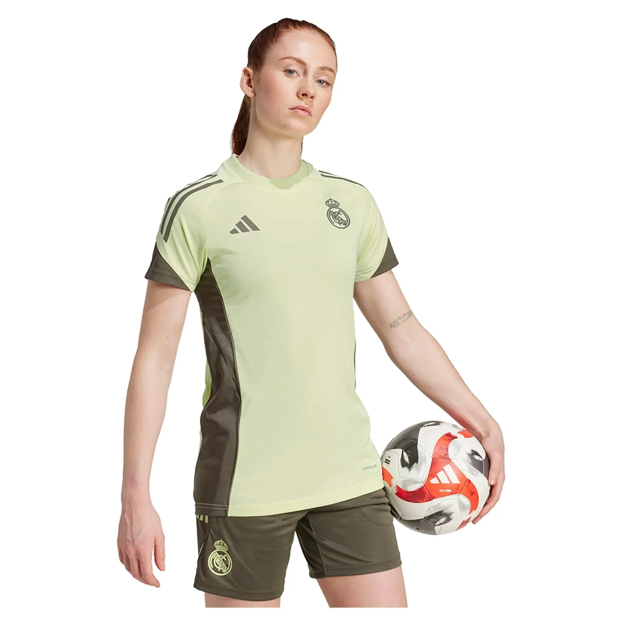 Adidas Real Madrid Tiro 25/26 Competition Training  - Almost Lime