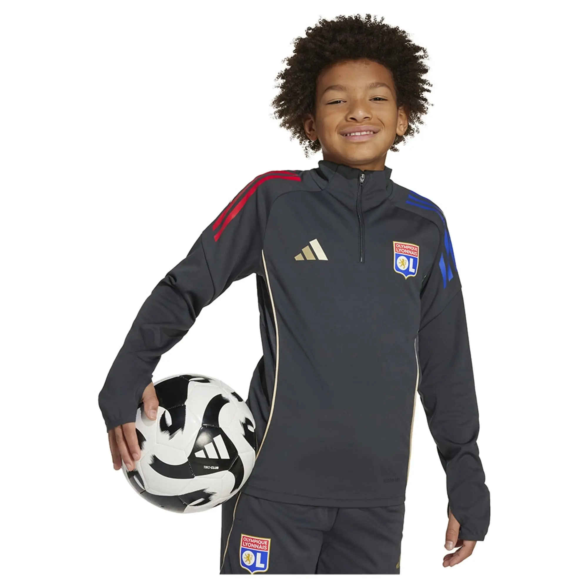 Adidas Olympique De Lyon Tiro 25/26 Competition Training Junior Sweatshirt