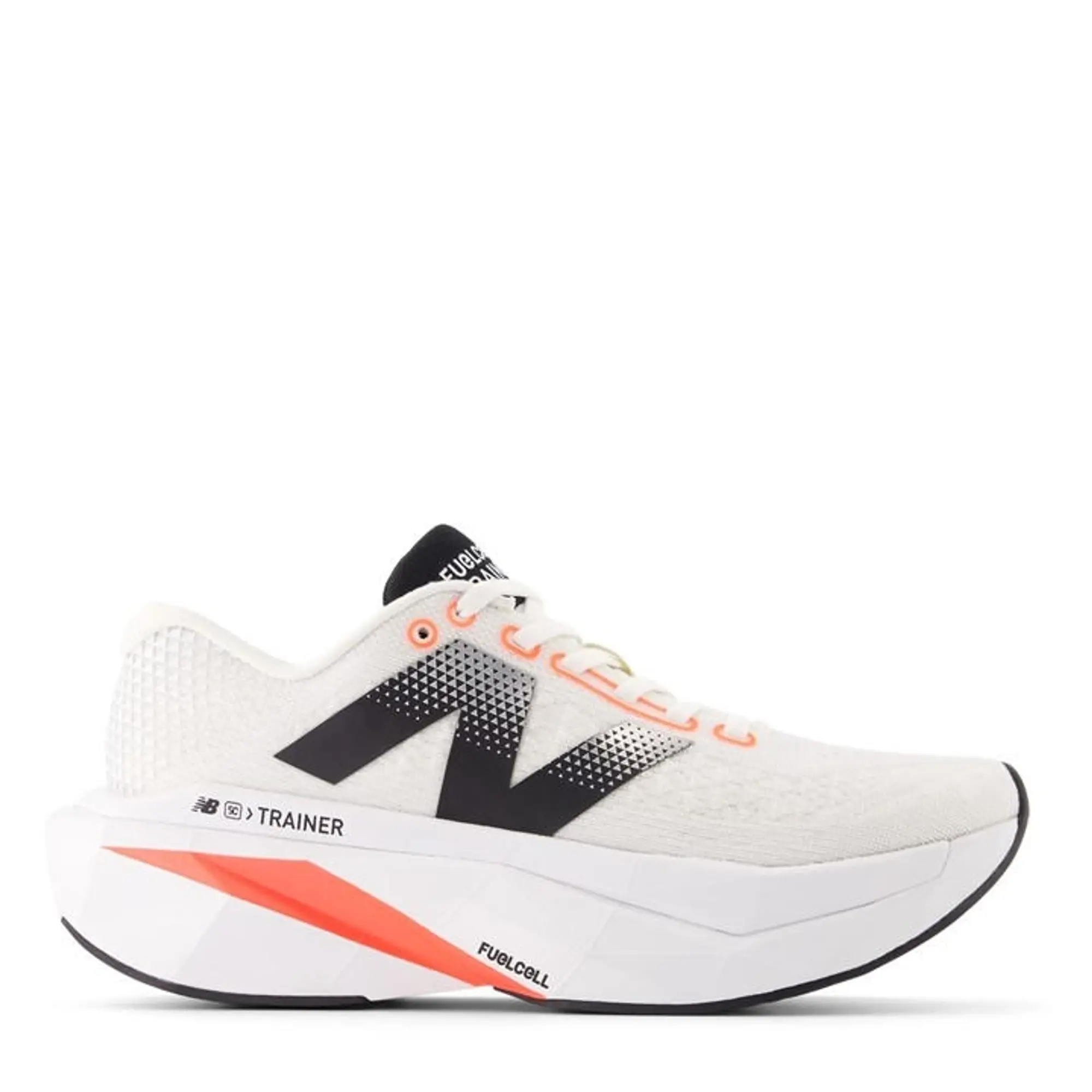 New Balance Women's FuelCell SuperComp Trainer v3 in White/Red/Black Synthetic