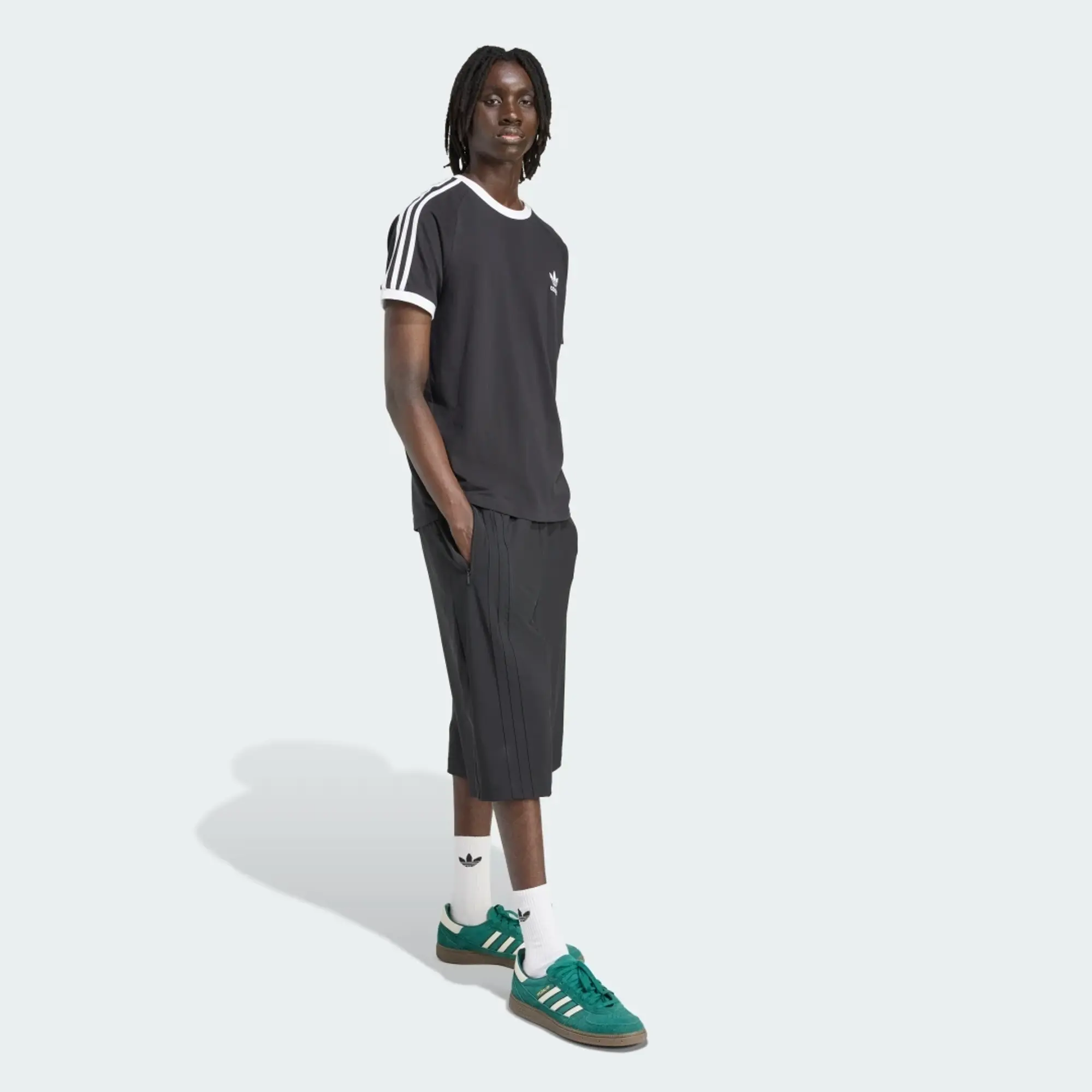 adidas Firebird Oversized Nylon Shorts