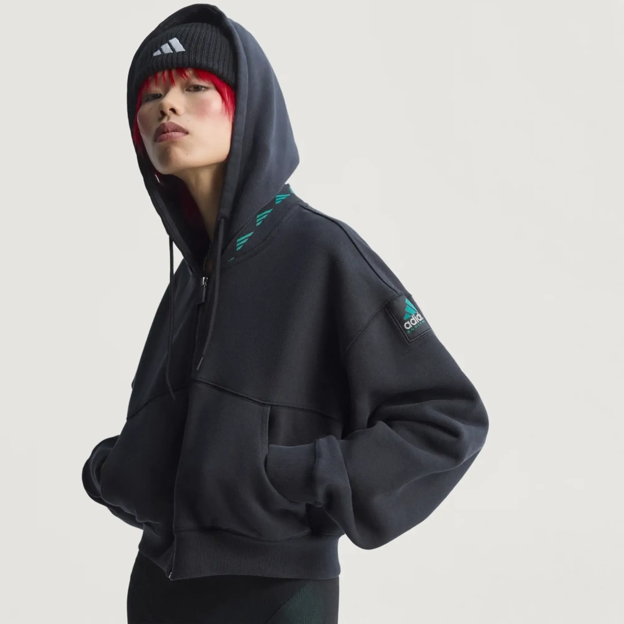 adidas EQT Cropped Hoodie
