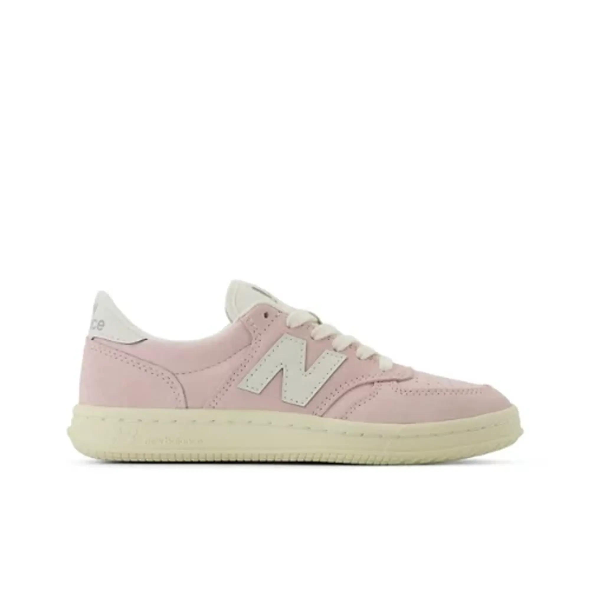 New Balance Kids' T500 in White/Pink Synthetic