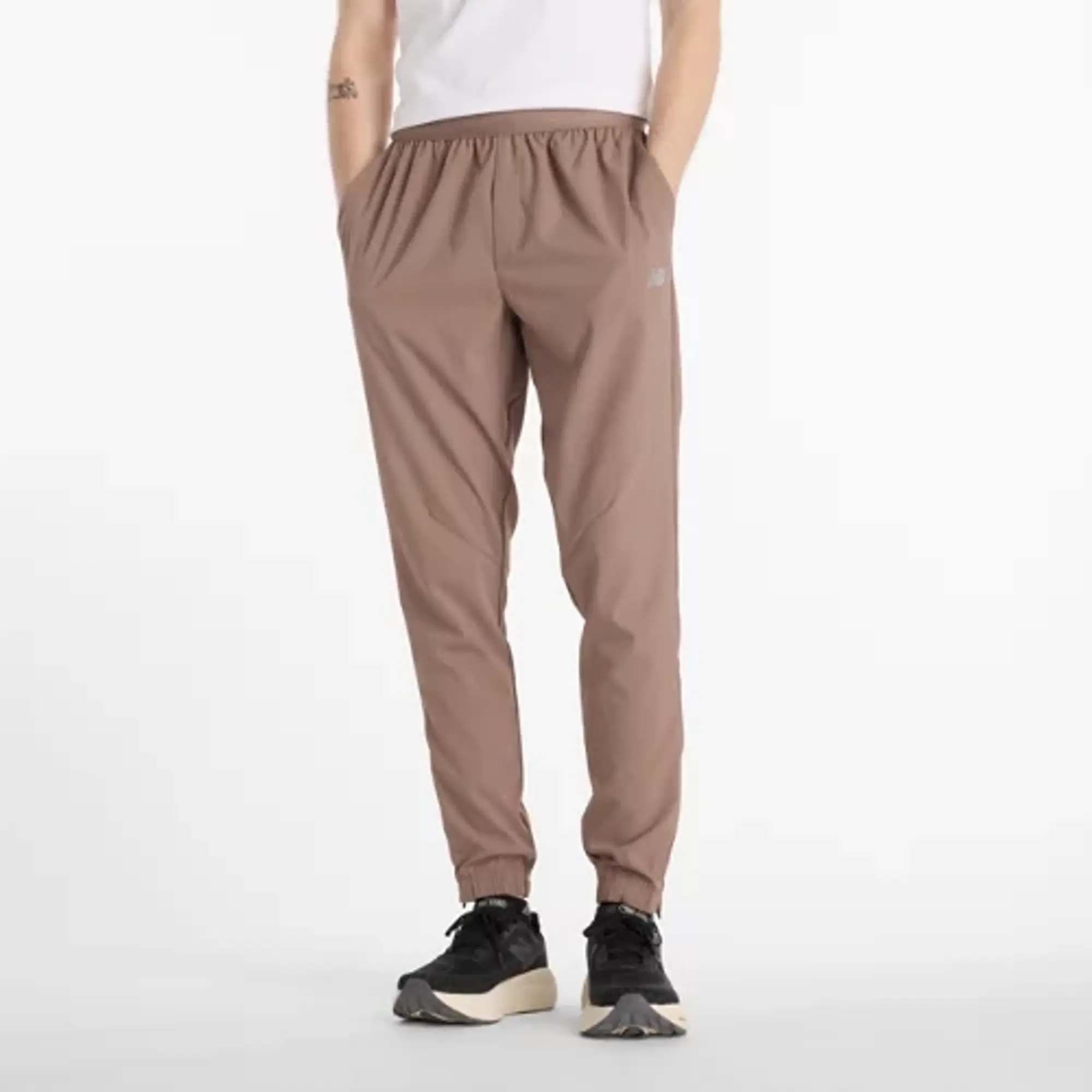 New Balance Men's AC Jogger in Brown Polywoven