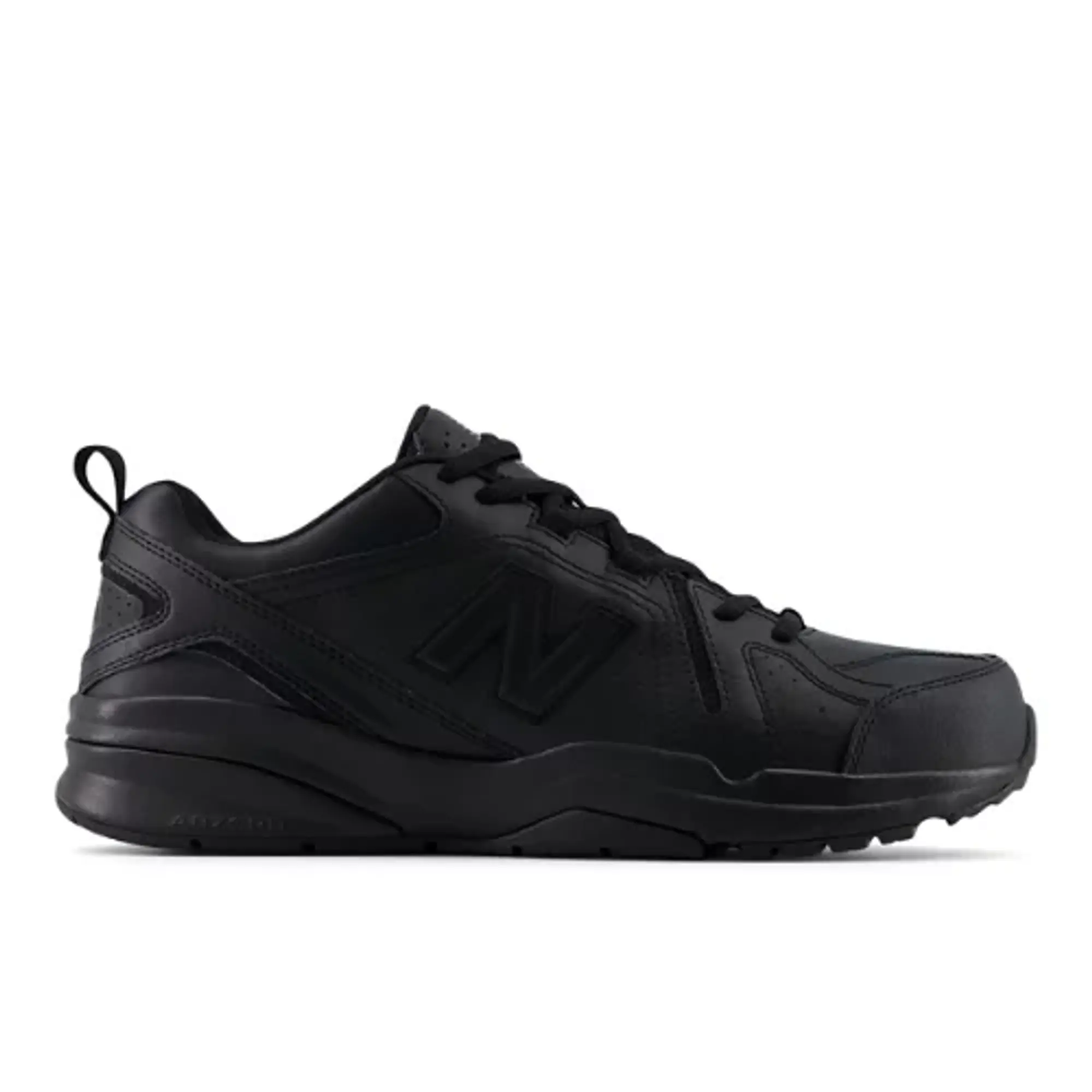 New Balance Men's 608v5 in Black Leather