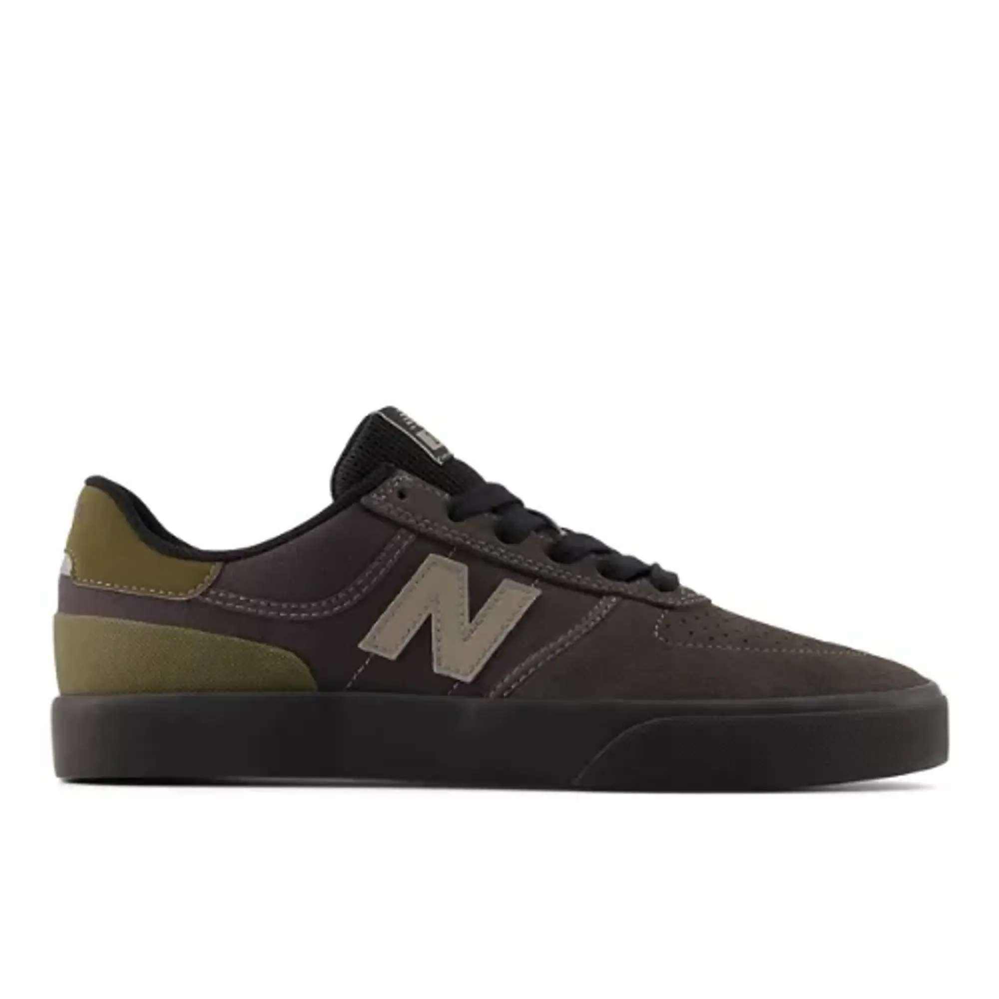 New Balance Men's NB Numeric 272 in Black/Brown Suede/Mesh