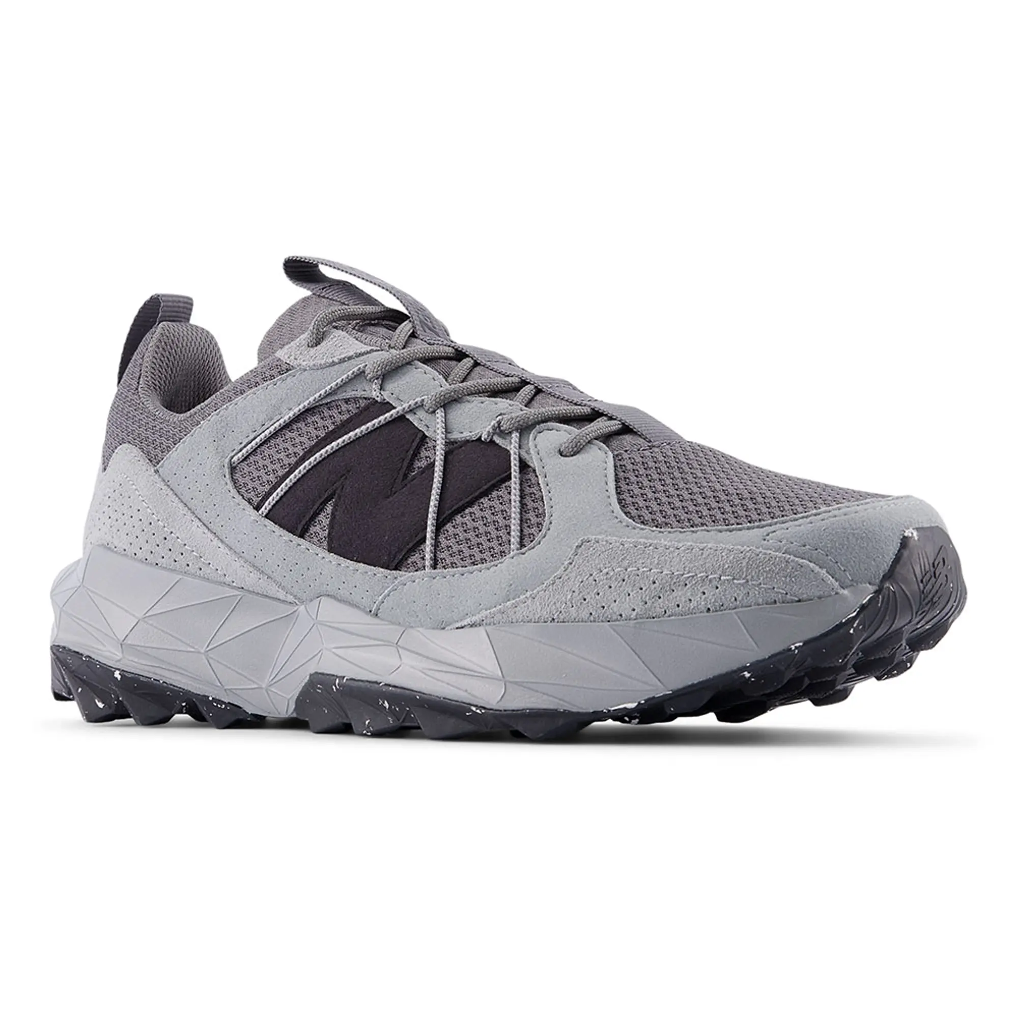 New Balance Men's Tektrel in Grey/Black Textile
