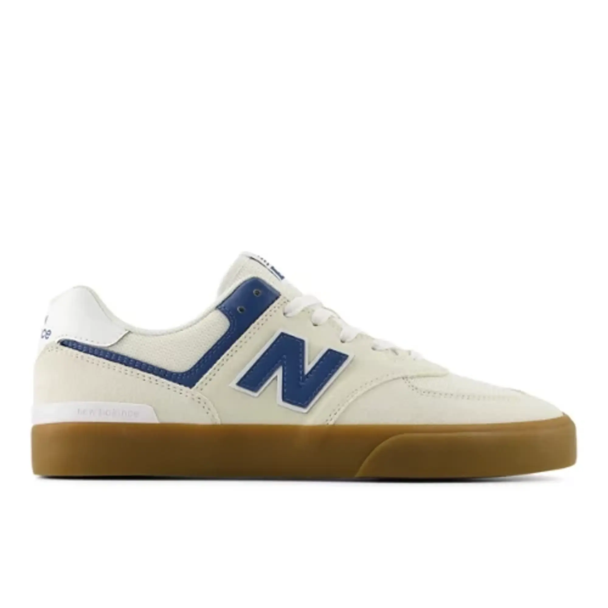 New Balance Unisex NB Numeric 574 Vulc in White/Blue Suede/Mesh
