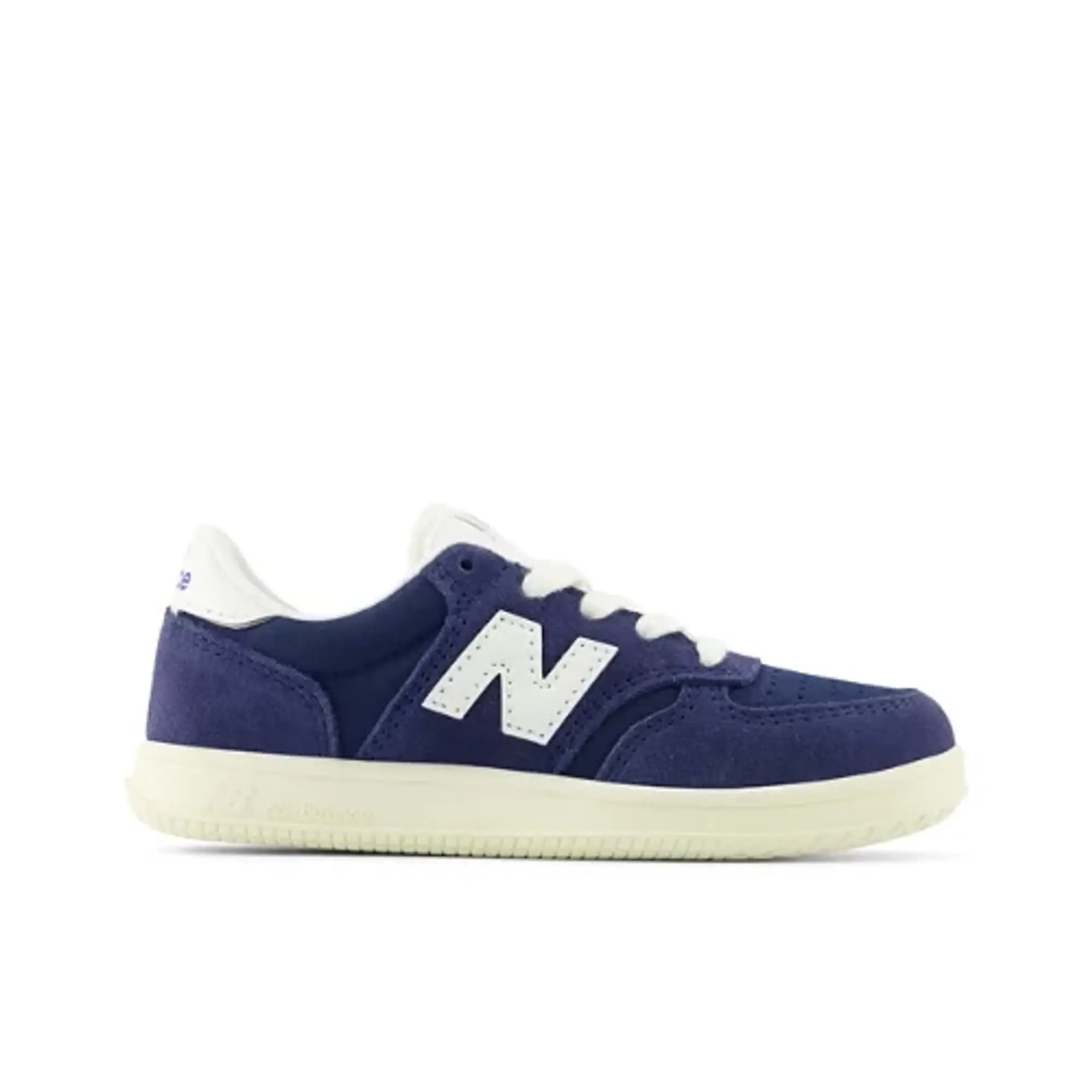 New Balance Kids' T500 in White/Blue Synthetic