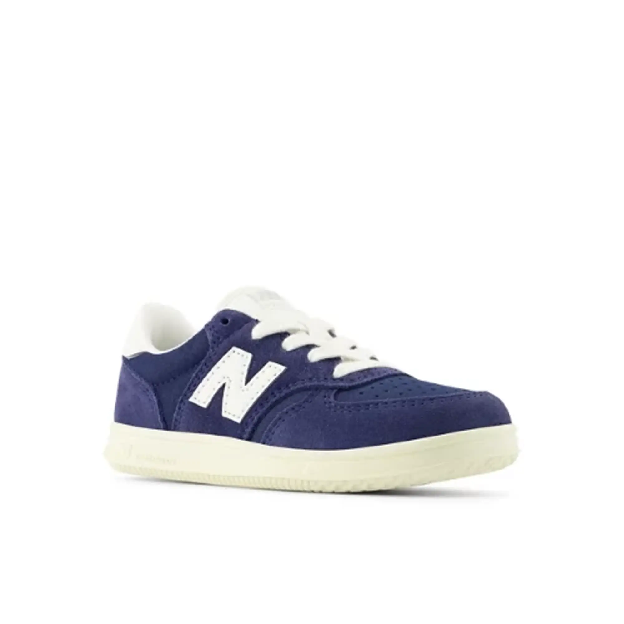 New Balance Kids' T500 in White/Blue Synthetic