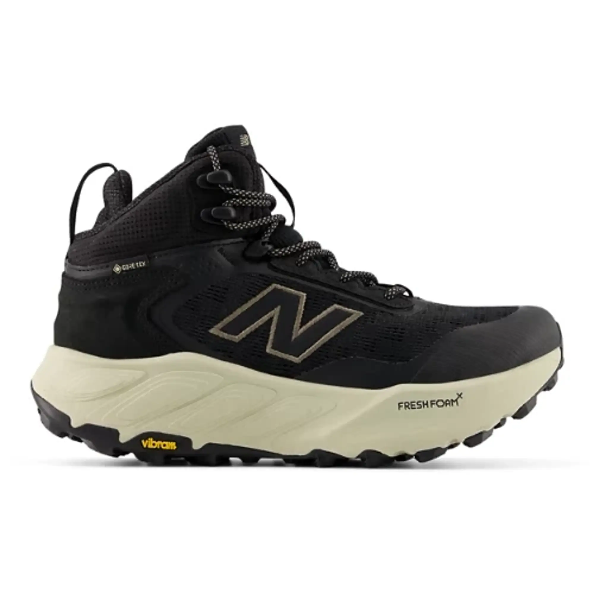 New Balance Women's Fresh Foam X Hierro Hiker GORE-TEX® in Black/Brown/Grey Synthetic