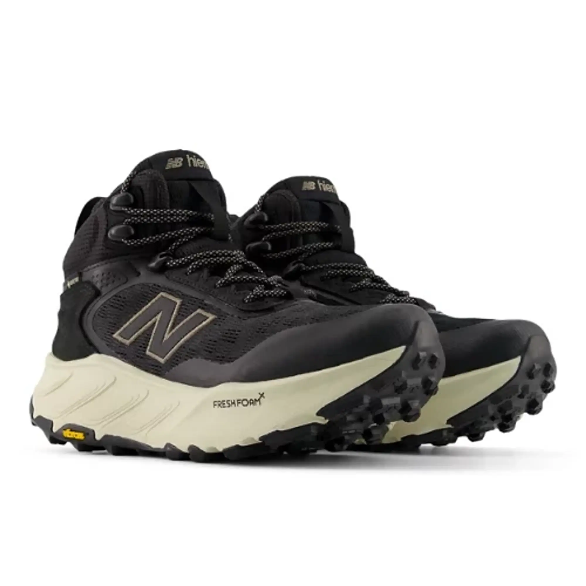 New Balance Women's Fresh Foam X Hierro Hiker GORE-TEX® in Black/Brown/Grey Synthetic