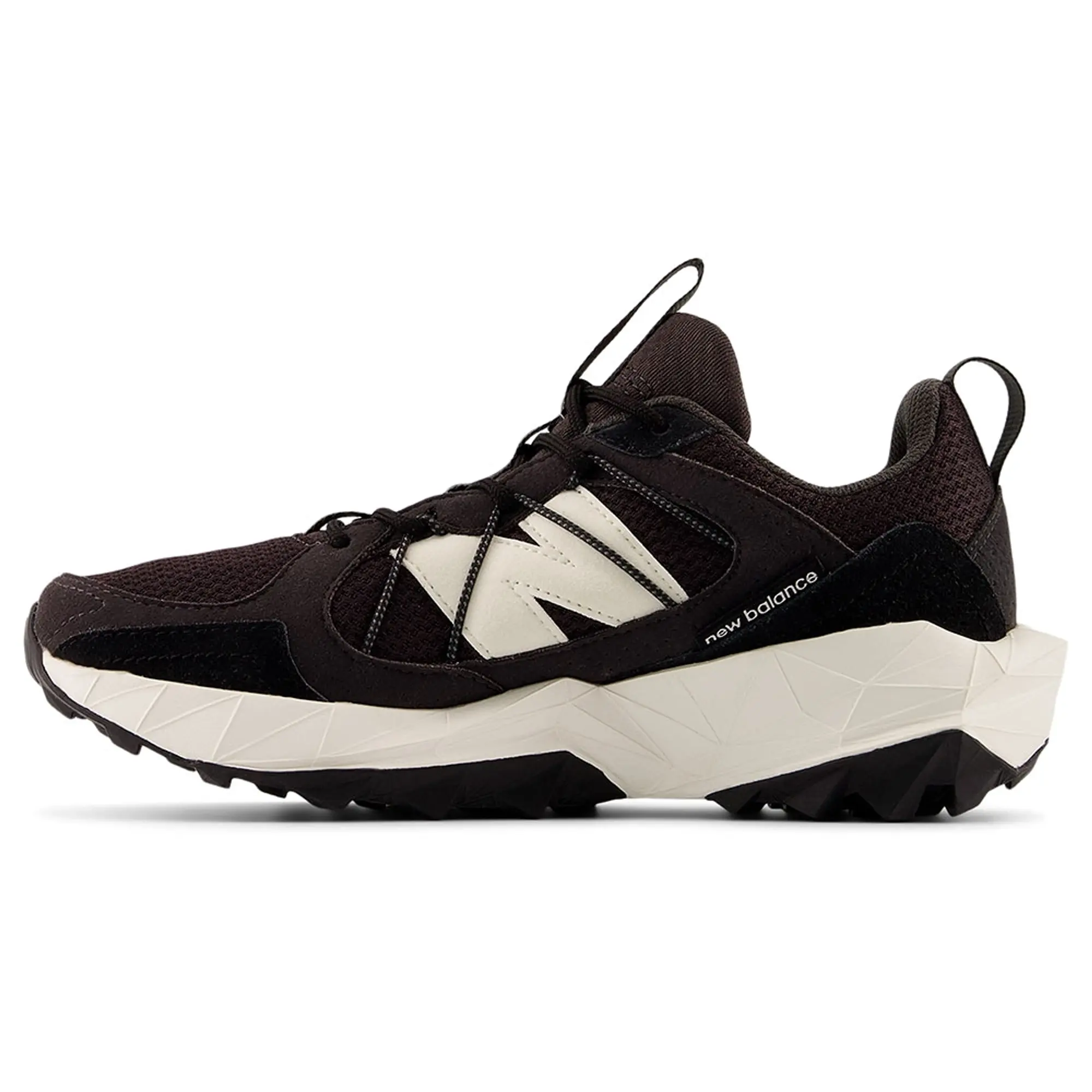 New Balance Women's Tektrel in Black/White Textile