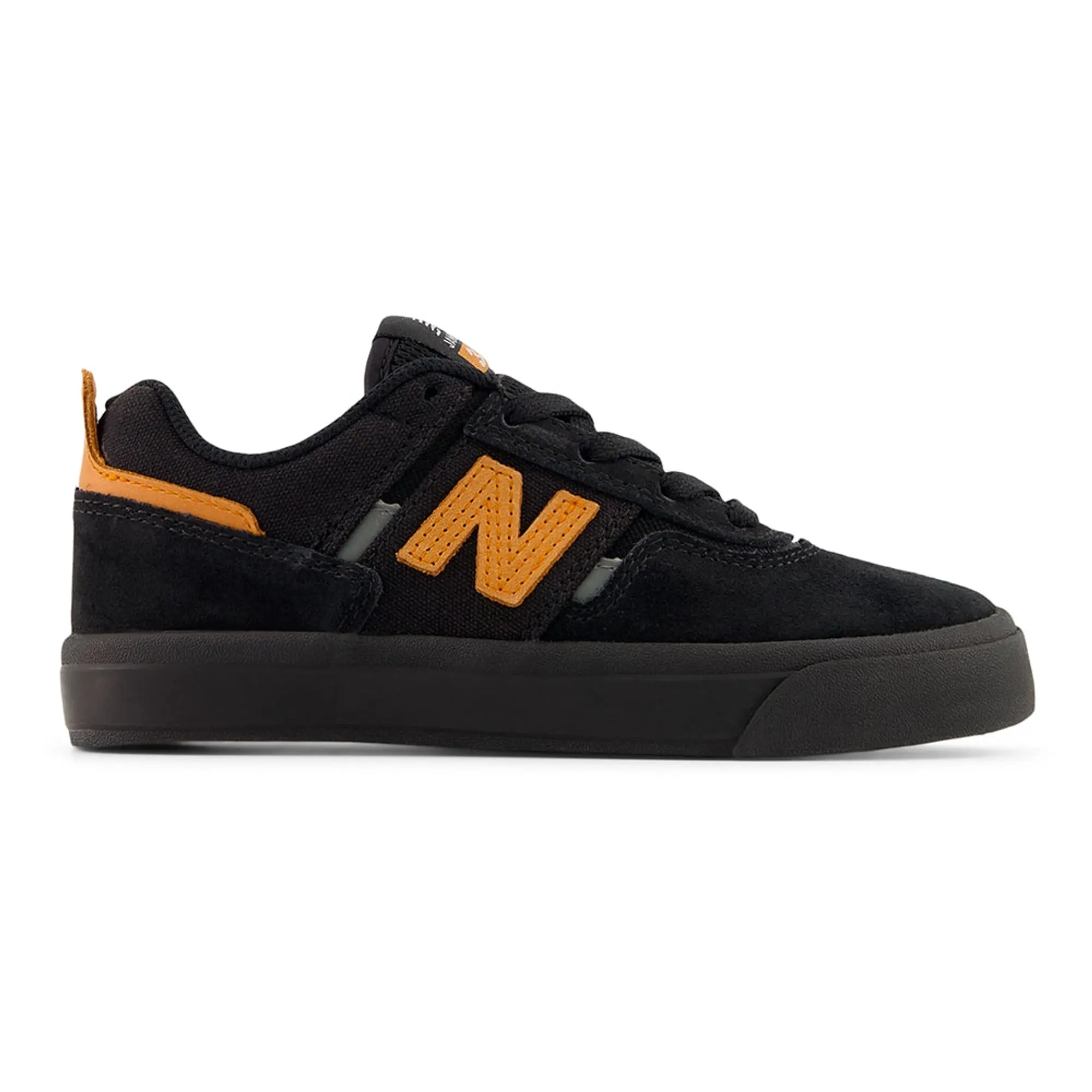 New Balance Unisex Kids Jamie Foy 306 in Black/Brown Suede/Mesh
