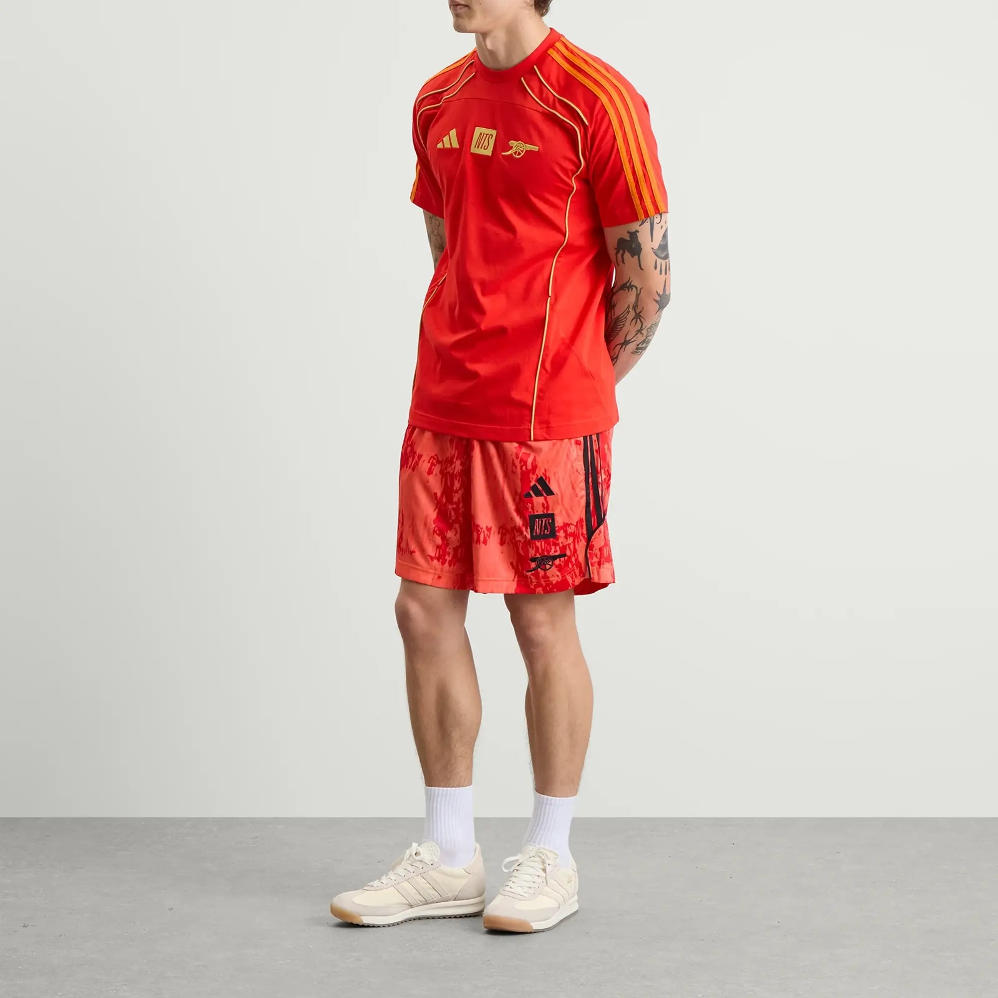 adidas Arsenal FC NTS UBP Shorts Unity Orange/Active Red