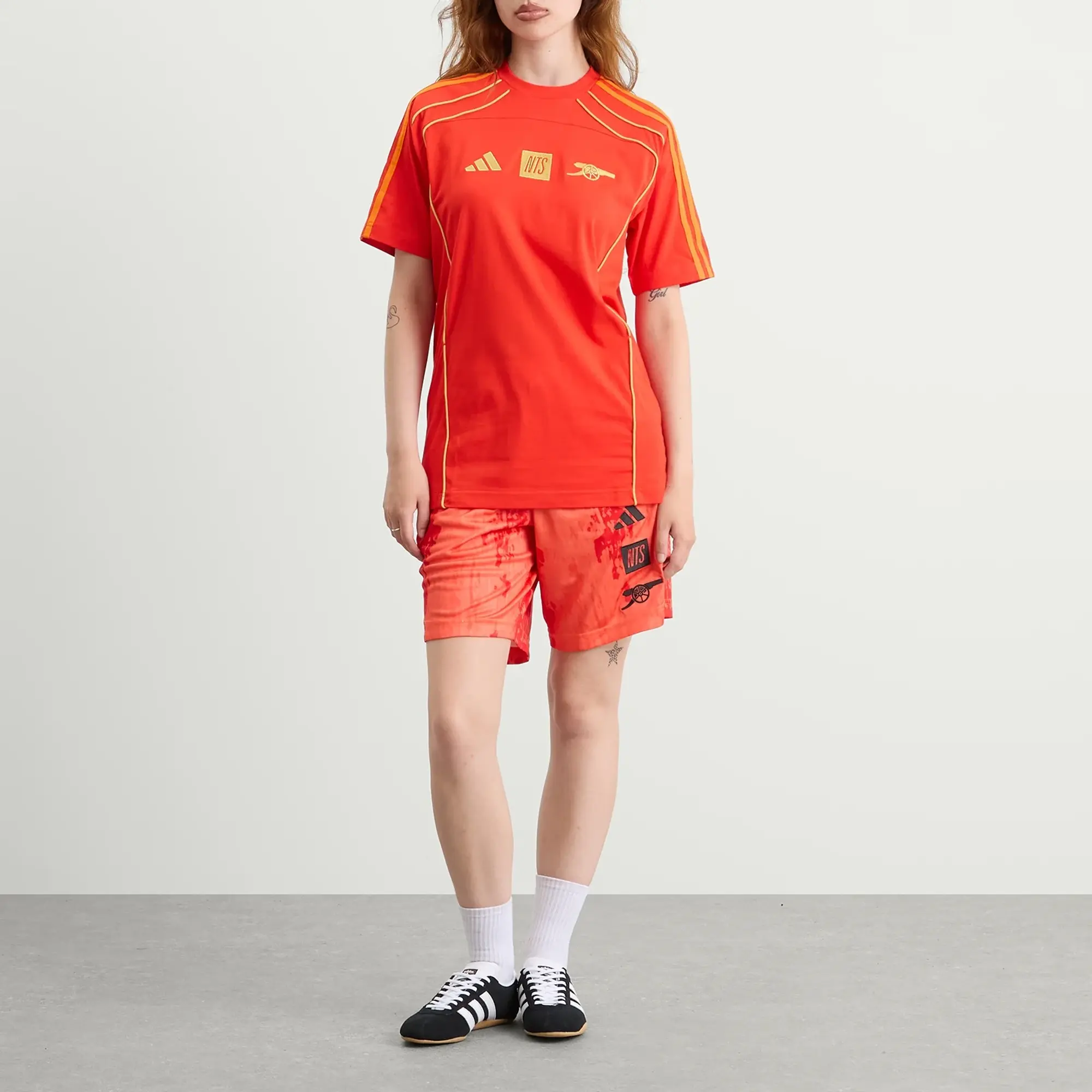 adidas Arsenal FC NTS UBP Shorts Unity Orange/Active Red