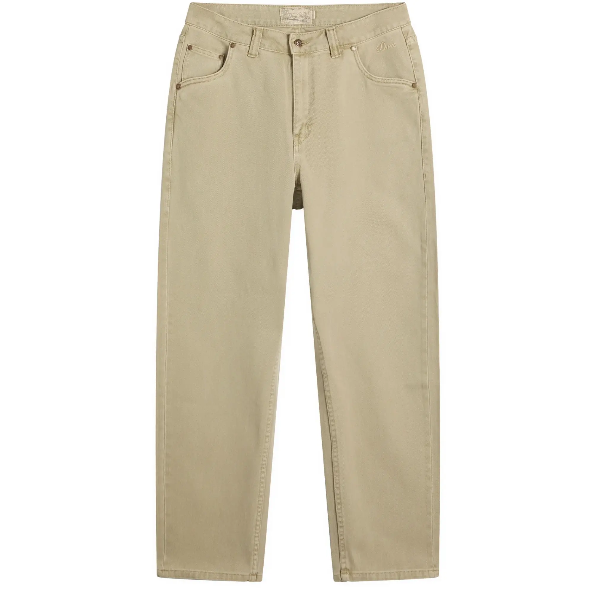 Dime Men's Classic Relaxed Denim Pants Khaki