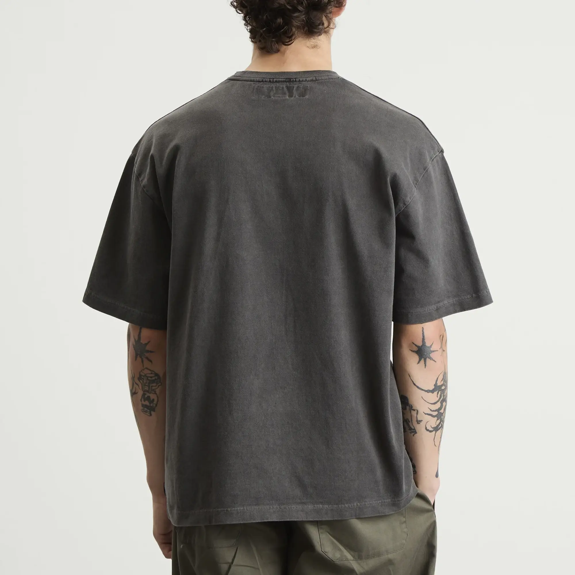 Neighborhood Men's Pigment Dyed T-Shirt Black