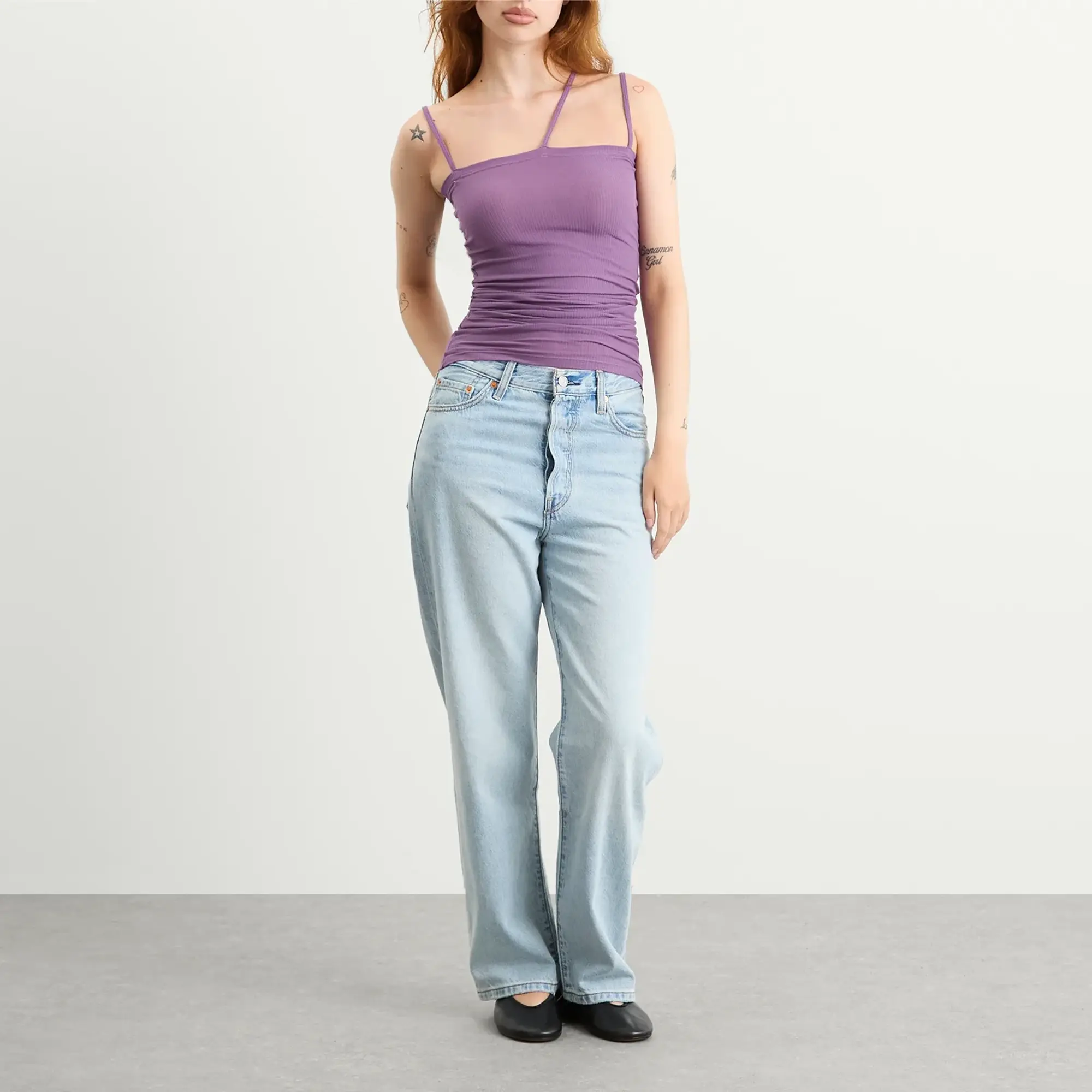 Baserange Women's Nida Tank Top Venet Purple