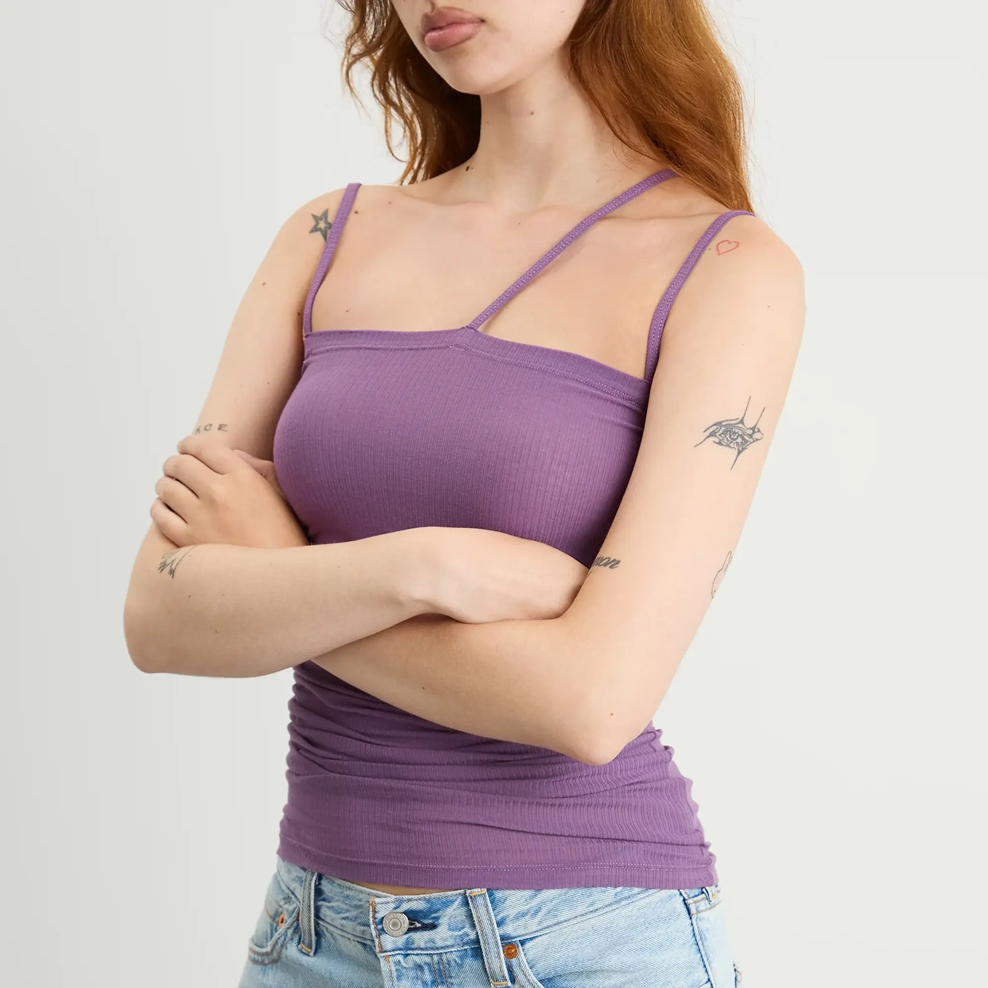 Baserange Women's Nida Tank Top Venet Purple