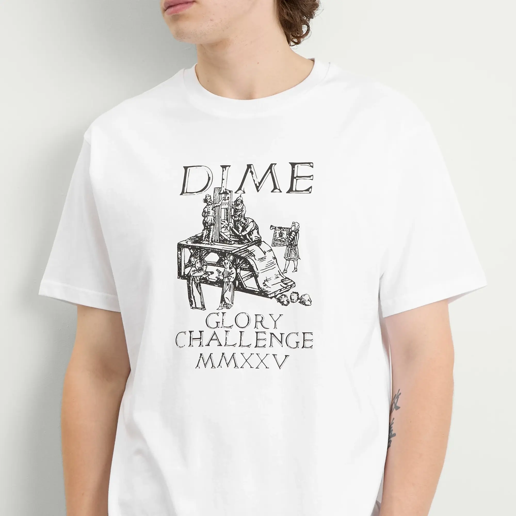 Dime Men's Glorious T-Shirt White