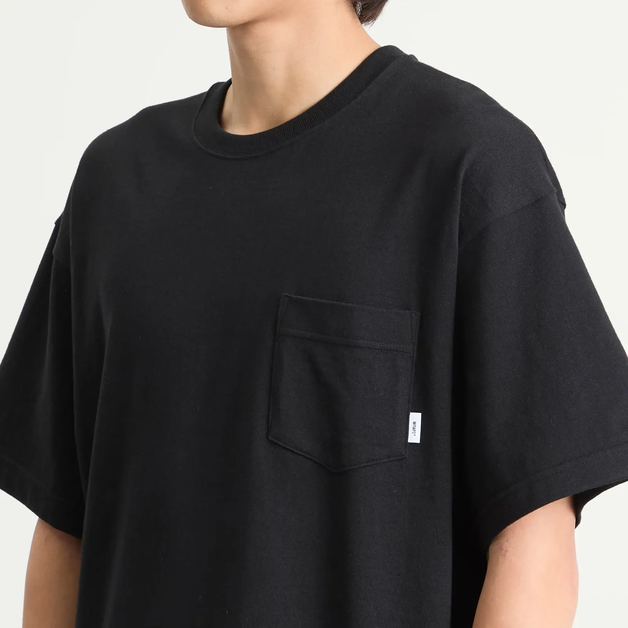 WTAPS Men's Pocket T-Shirt Black
