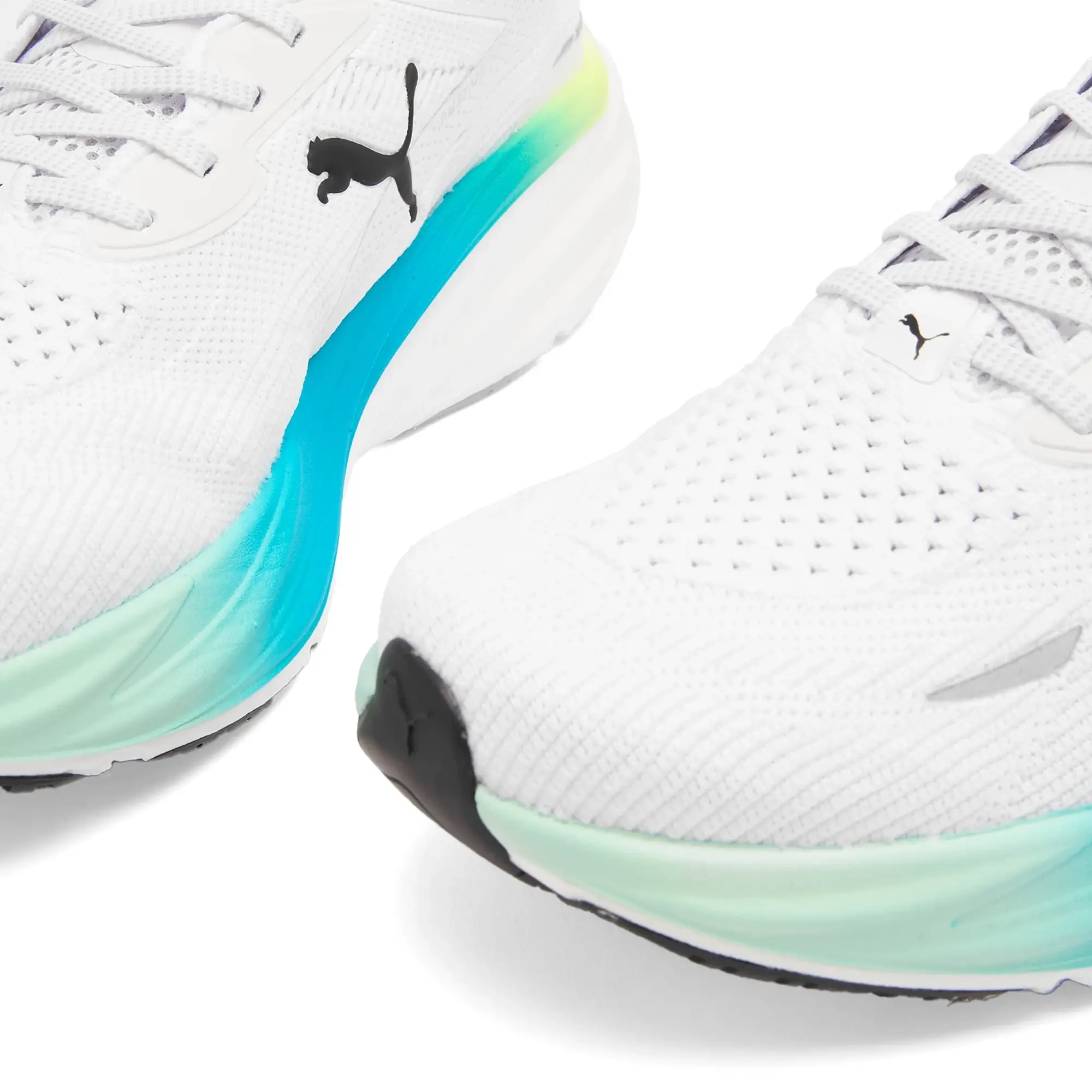 Puma Magnify NITRO 3 Sneaker White/Mint Melt