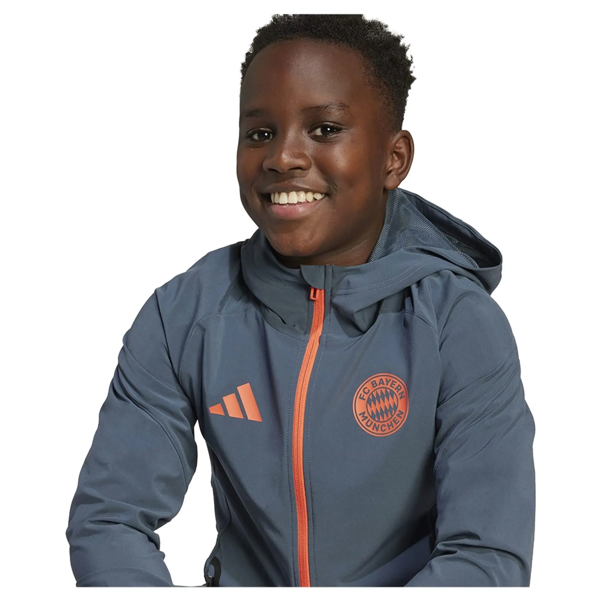Adidas Fc Bayern Tiro 25/26 Competition Vis Tech Travel Junior Hoodie