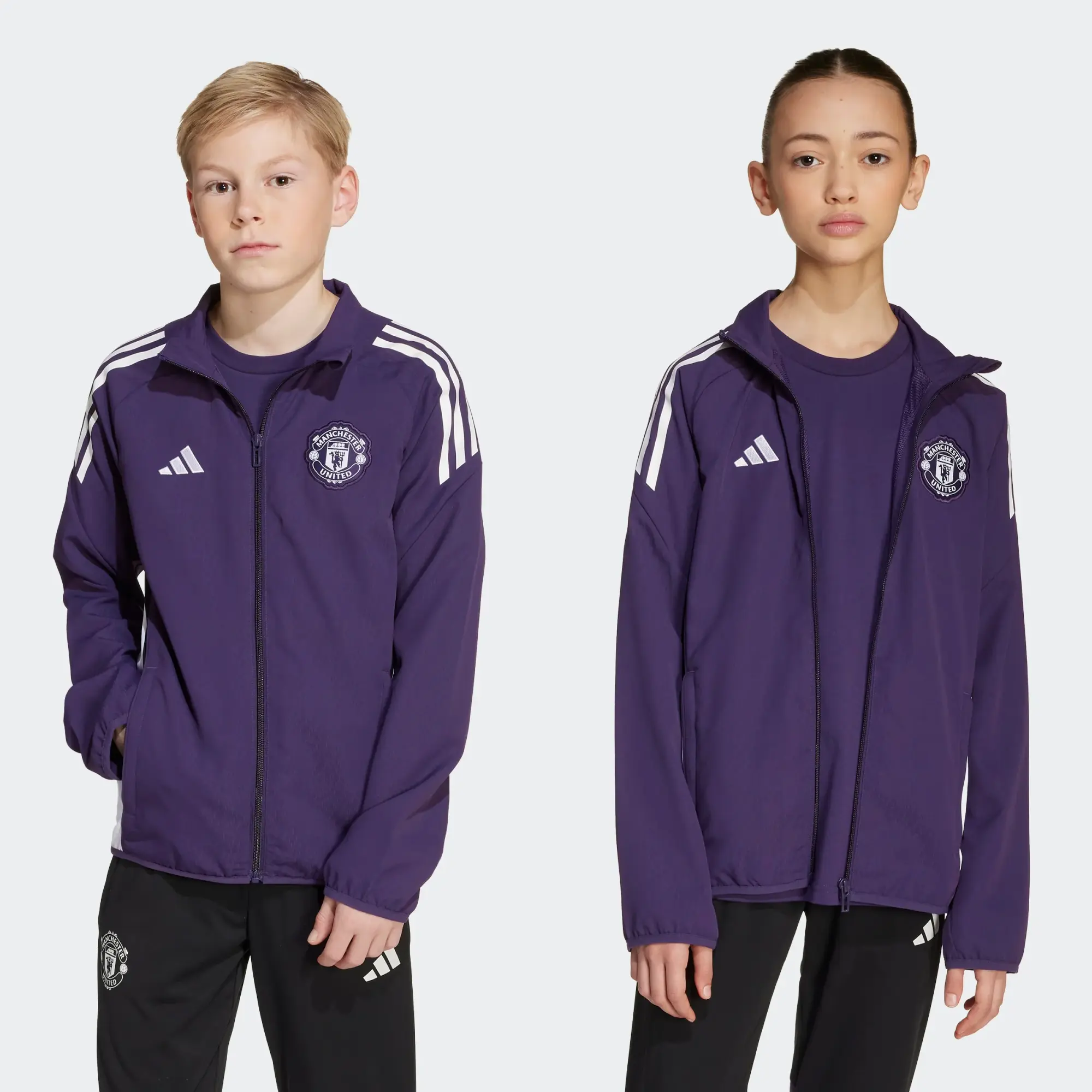 Manchester United Tiro 25 Competition Presentation Jacket Kids