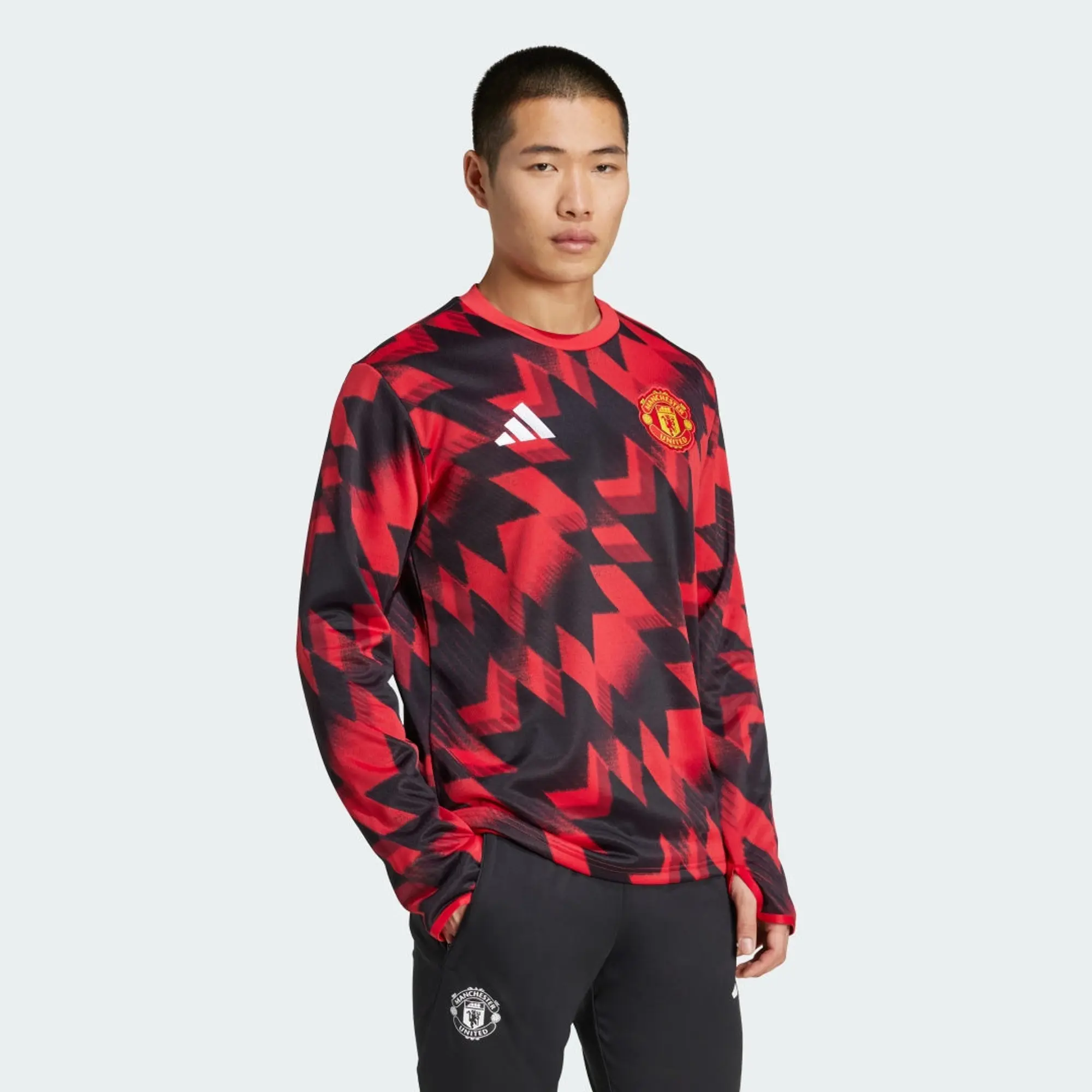 adidas Manchester United 25/26 Pre-Match Warm Top