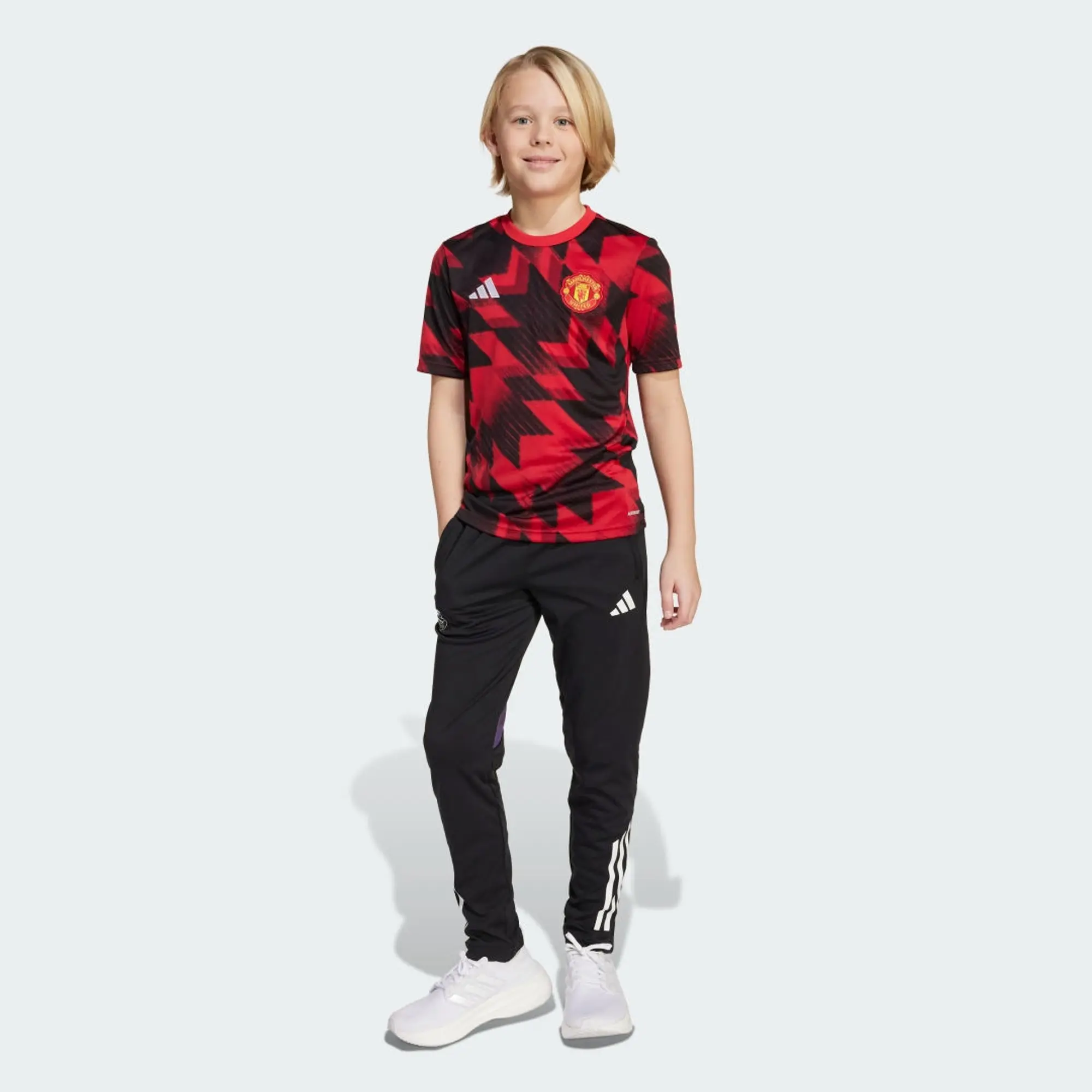 adidas Manchester United 25/26 Pre-Match Jersey Kids
