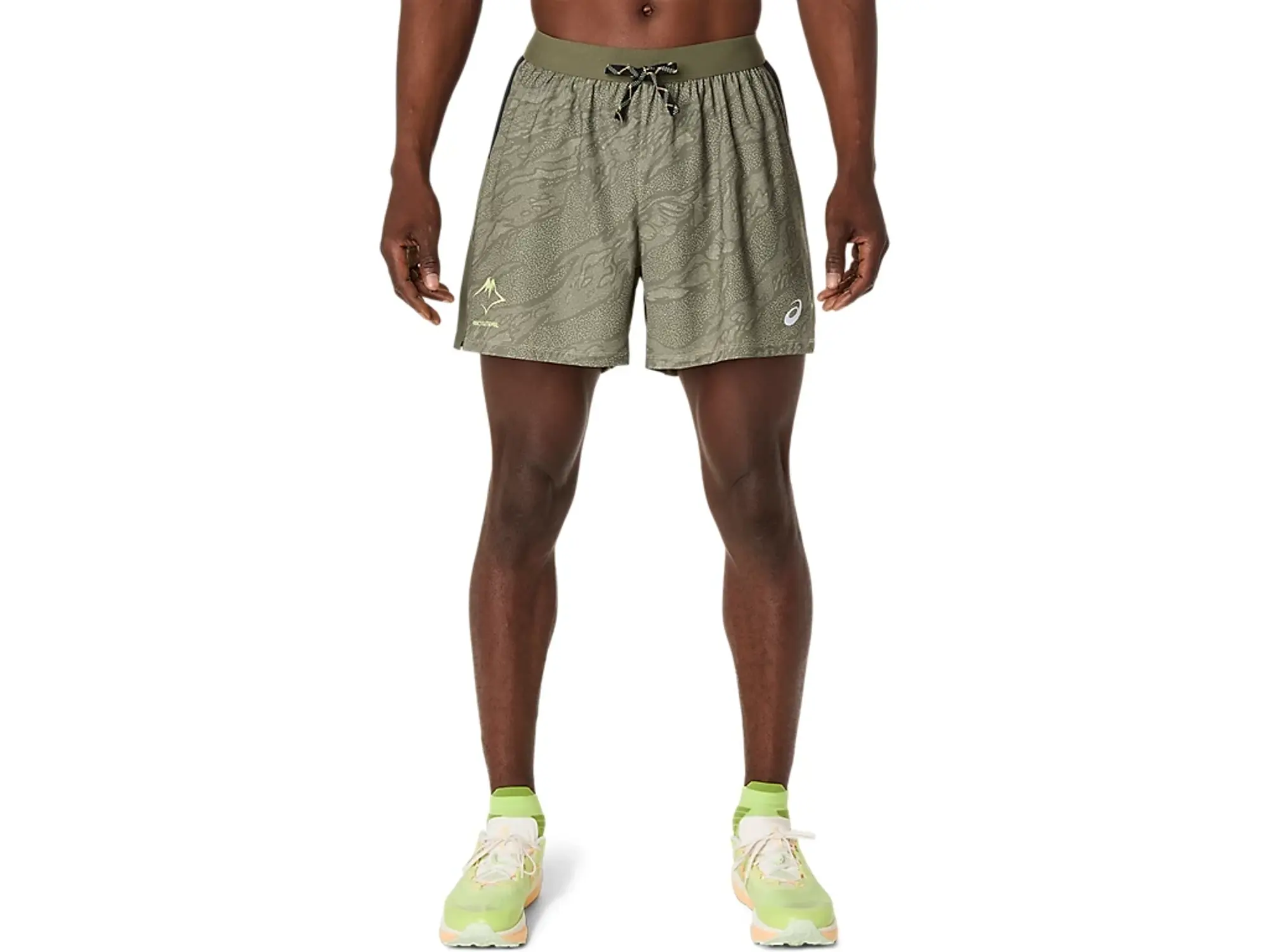 Asics Fujitrail All Over Print 5In Short