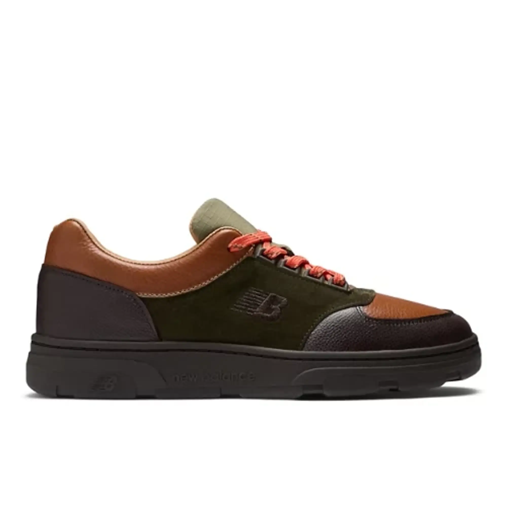 New Balance Unisex Drakes X Made in UK Allerdale in Brown/Green Leather