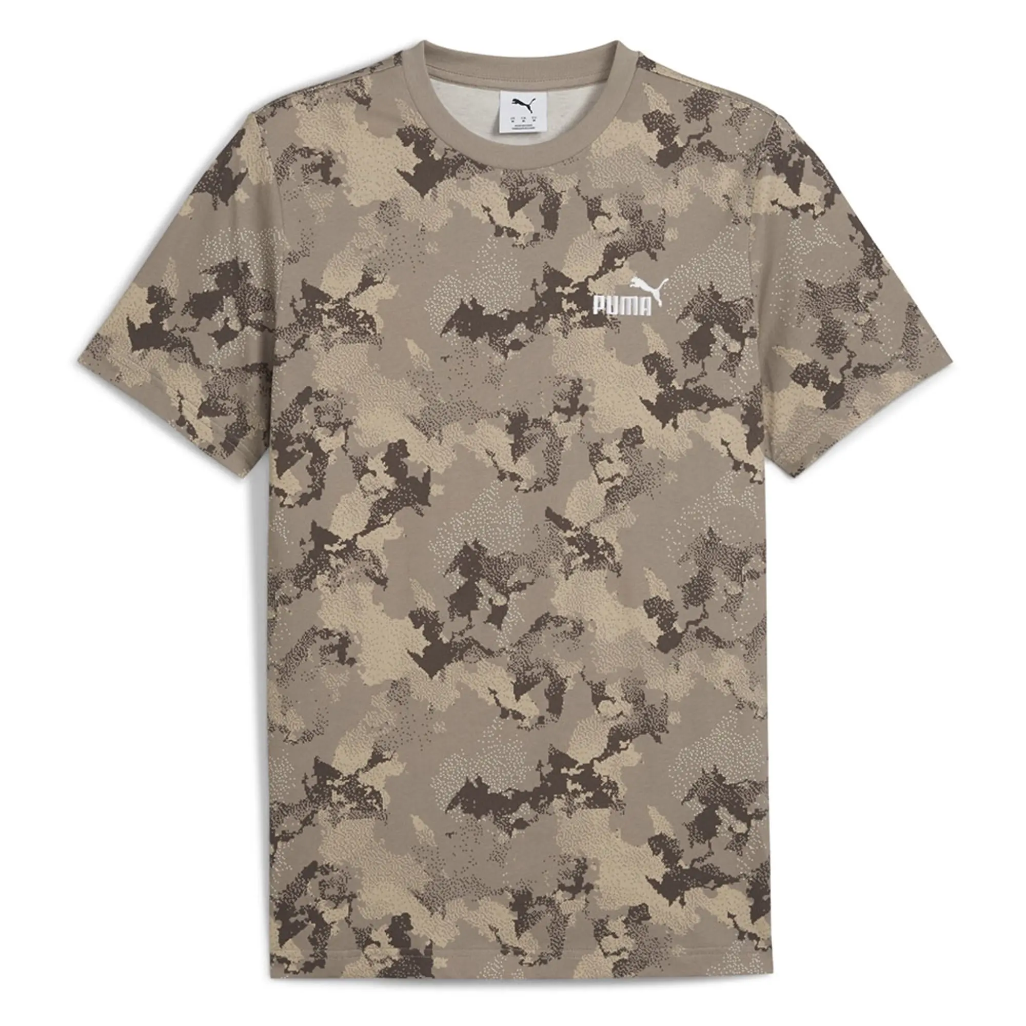 Puma Ess Camo Aop Short Sleeve T-shirt