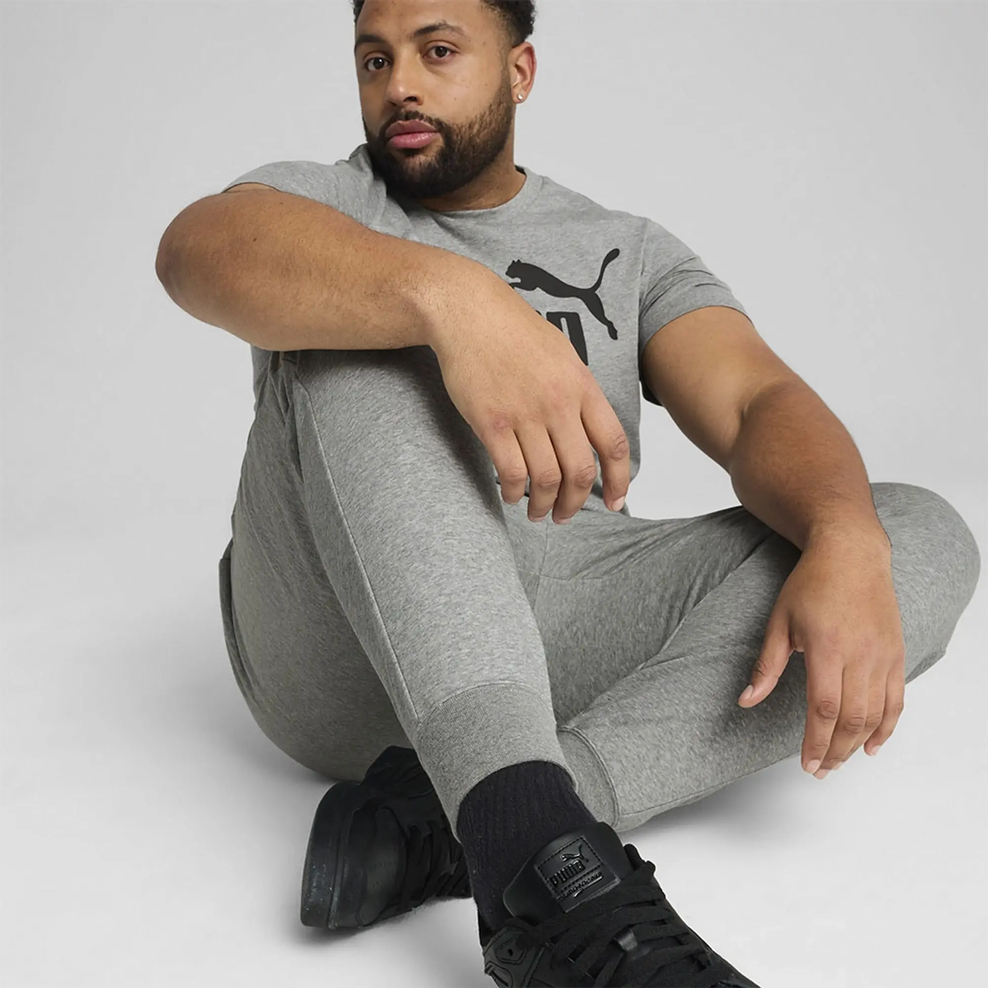 Puma Ess No 1 Logo Slim Fit Sweat Pants