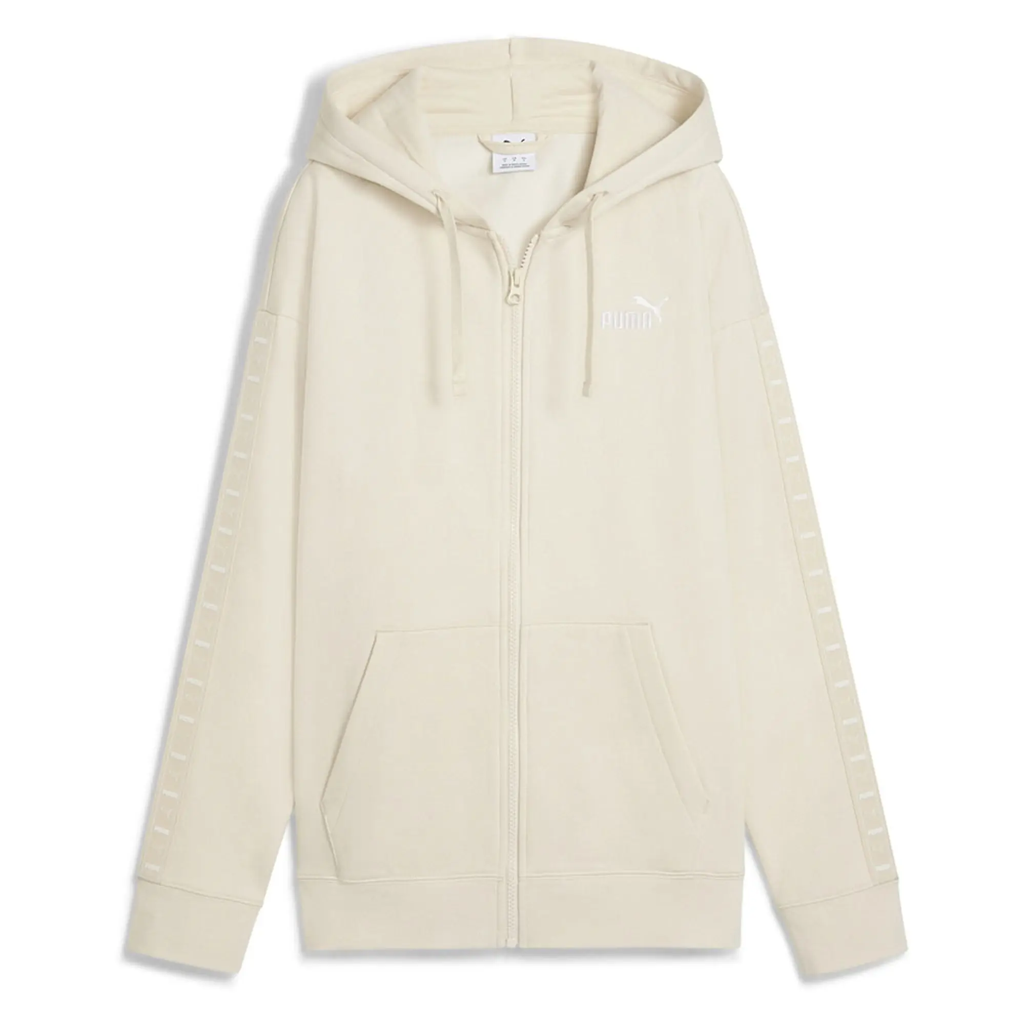 Puma Ess Tape Relaxed Fit Full Zip Sweatshirt