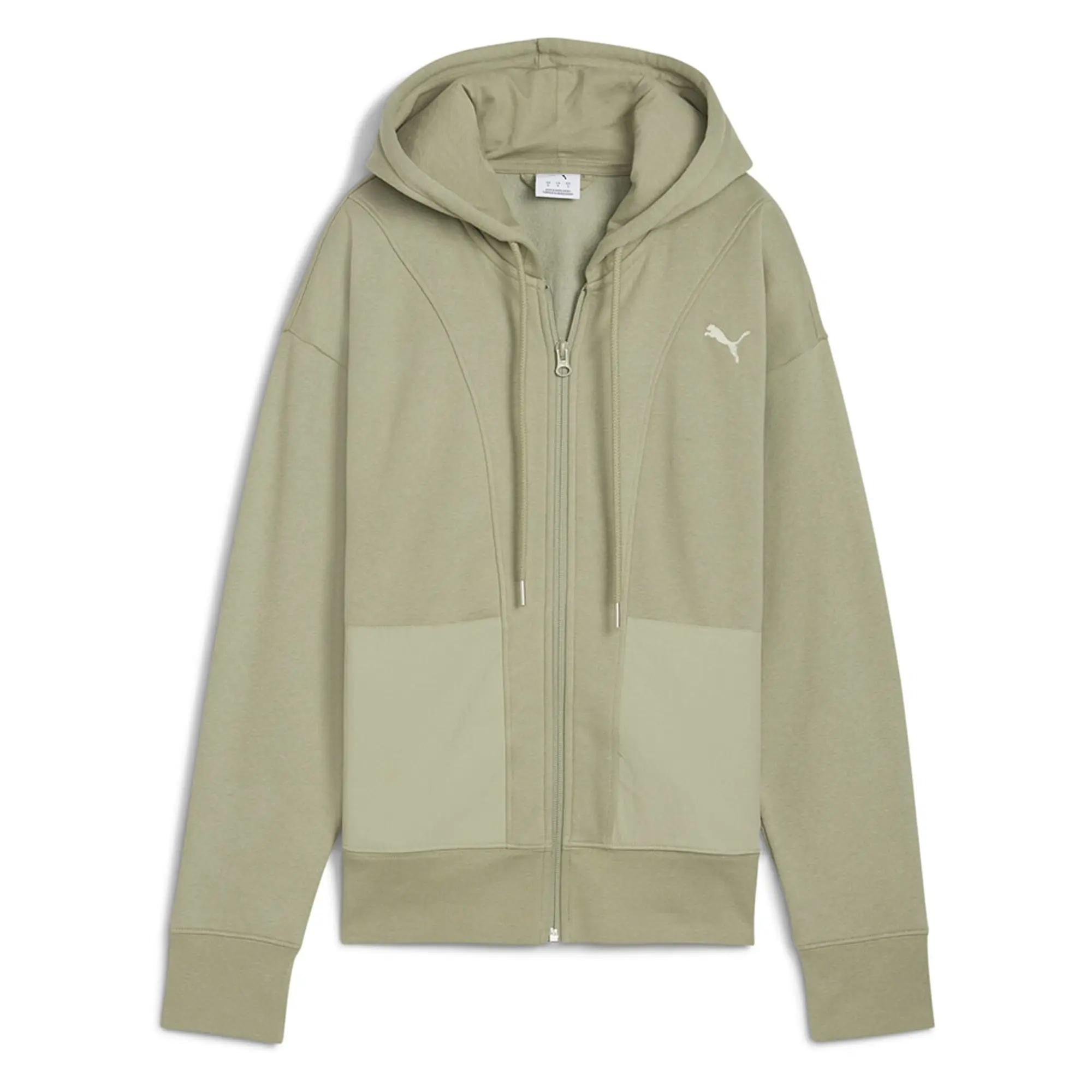 Puma Her Relaxed Fit Full Zip Sweatshirt