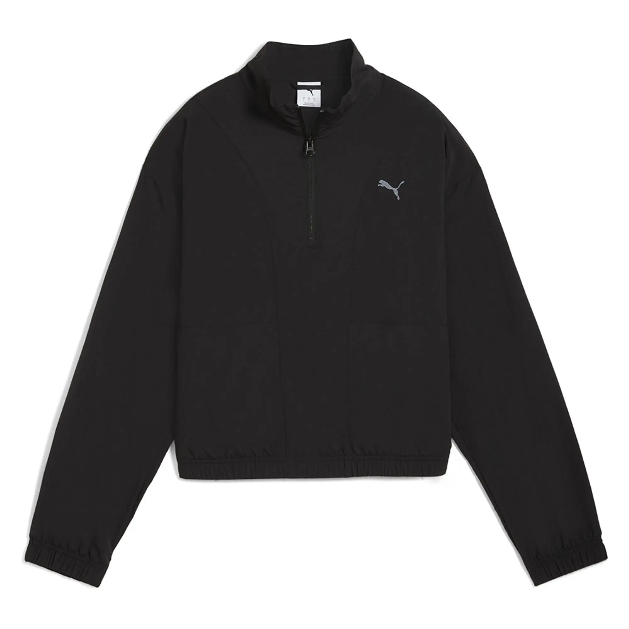 Puma Her Relaxed Fit Half Zip Sweatshirt