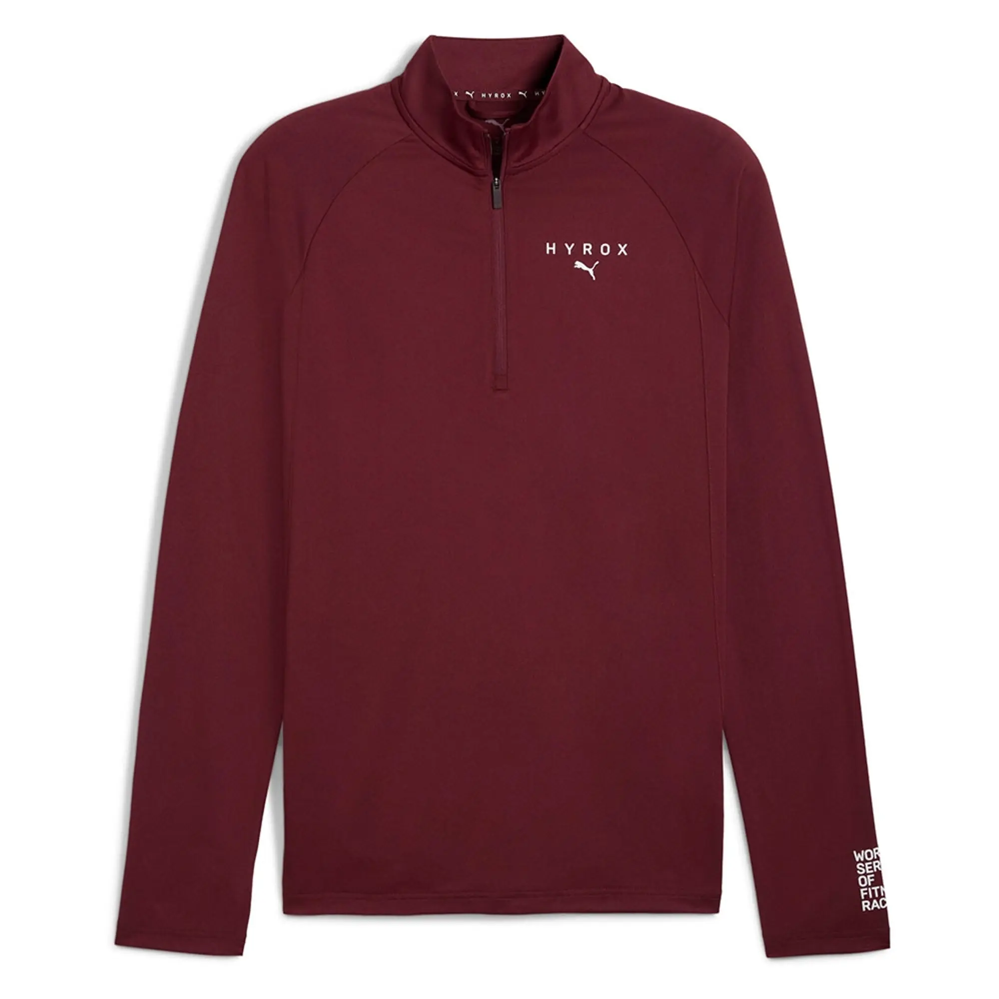 Puma X Hyrox Half Zip Long Sleeve T-shirt
