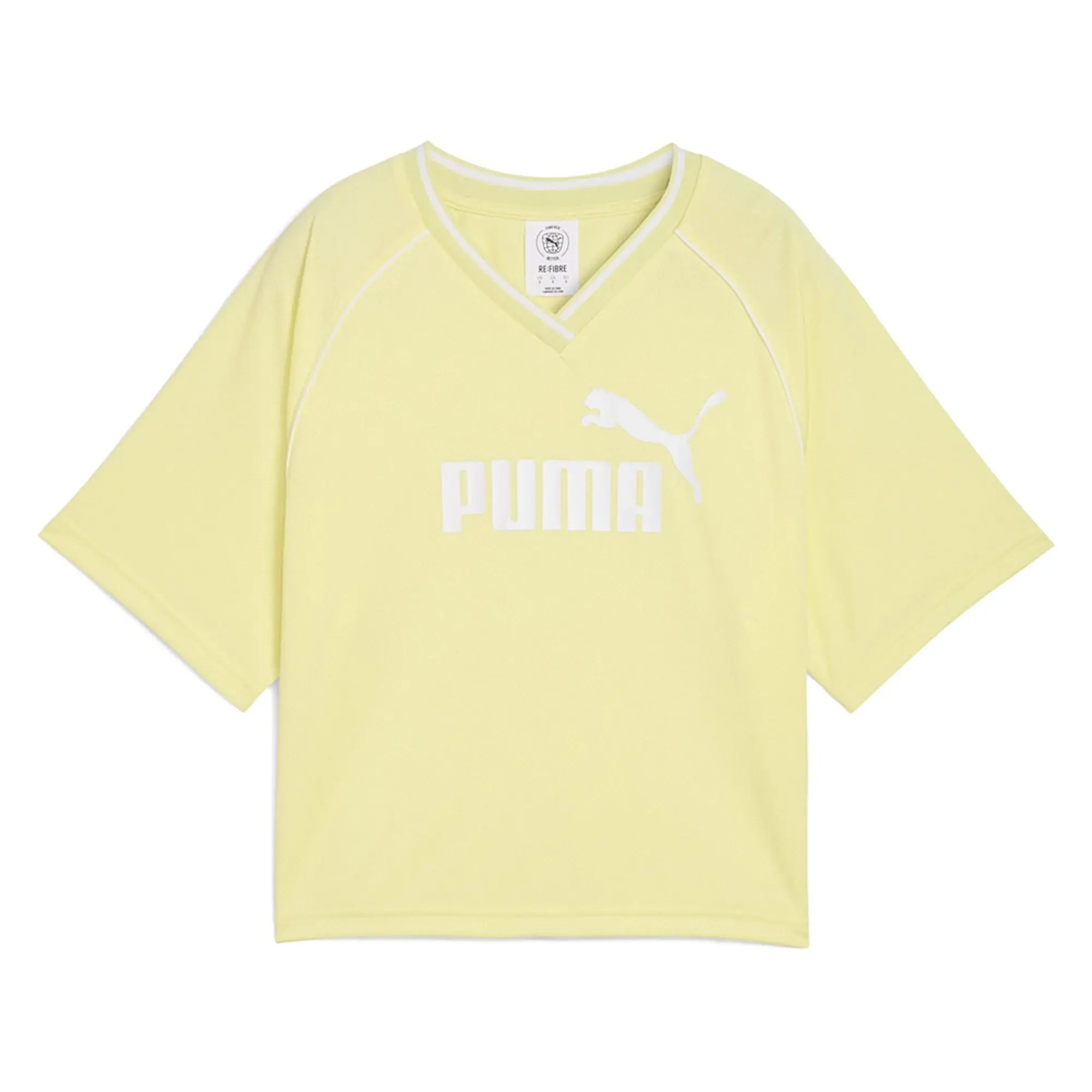 Puma Ess Relaxed Cropped Short Sleeve T-shirt
