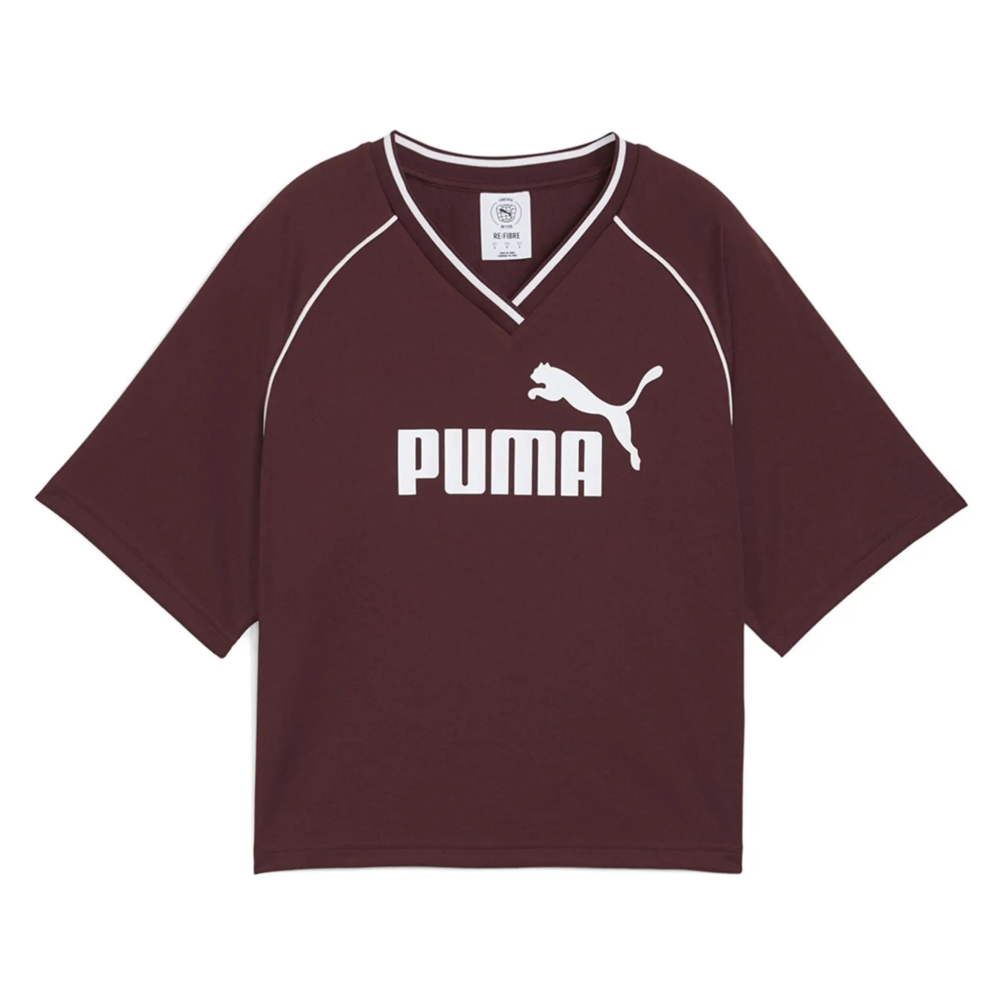 Puma Ess Relaxed Cropped Short Sleeve T-shirt