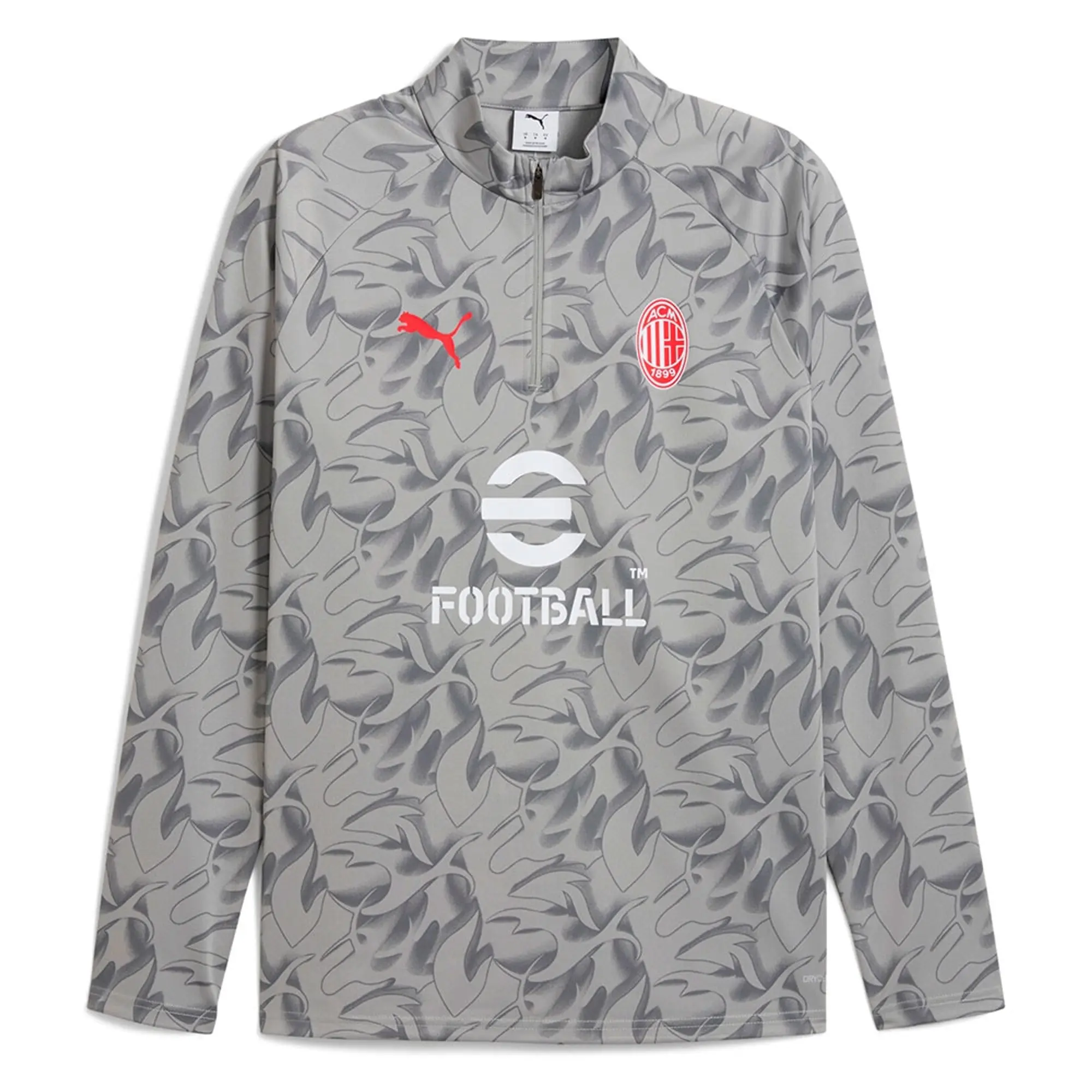 Puma Ac Milan 24/25 Pre Match Half Zip Sweatshirt