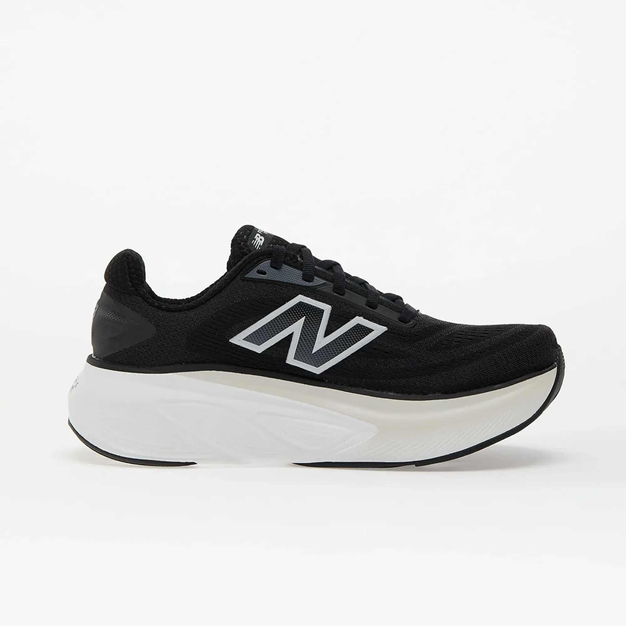New Balance Women's Fresh Foam X More v6 in Black/Grey Synthetic