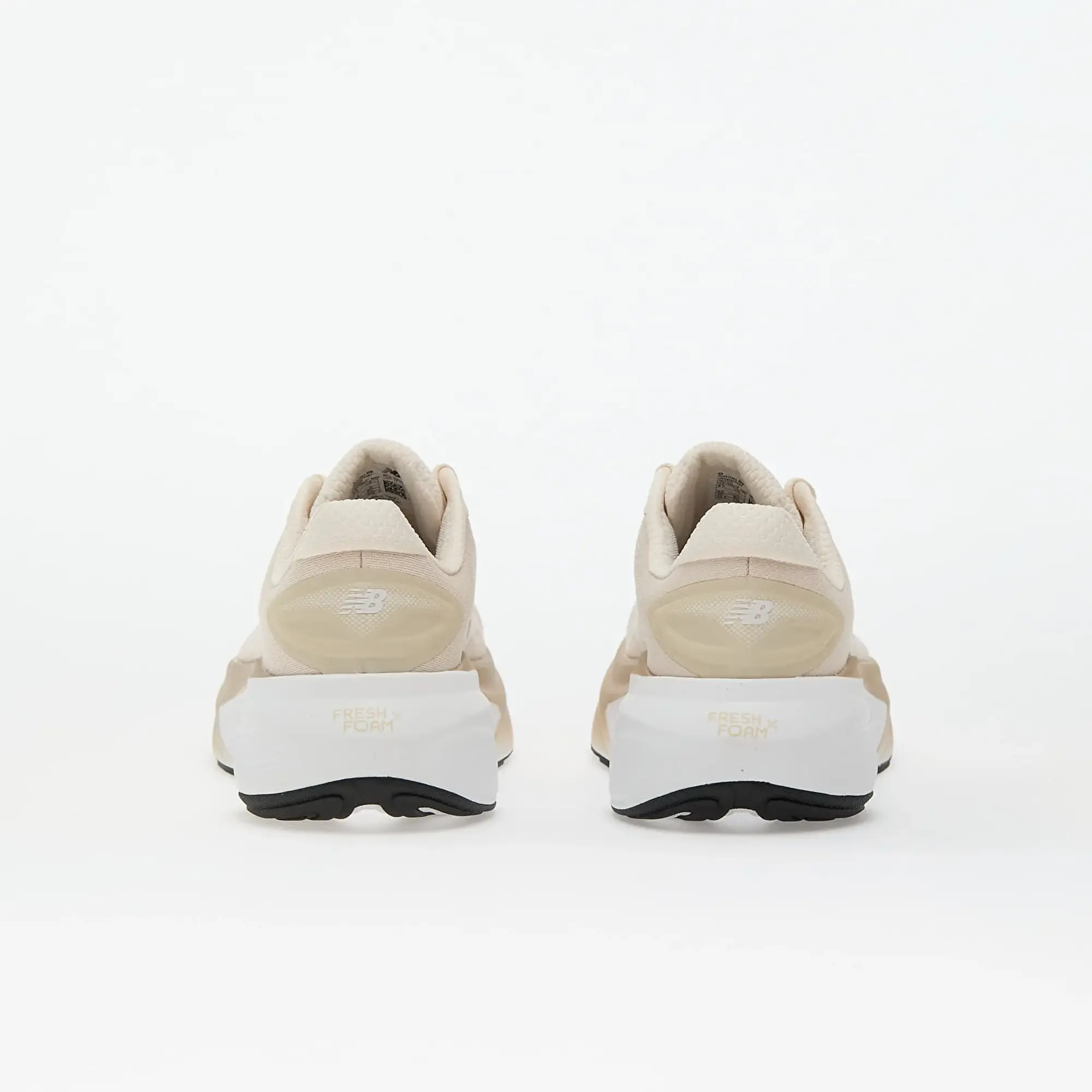New Balance Women's Fresh Foam X More v6 in Beige/White Synthetic