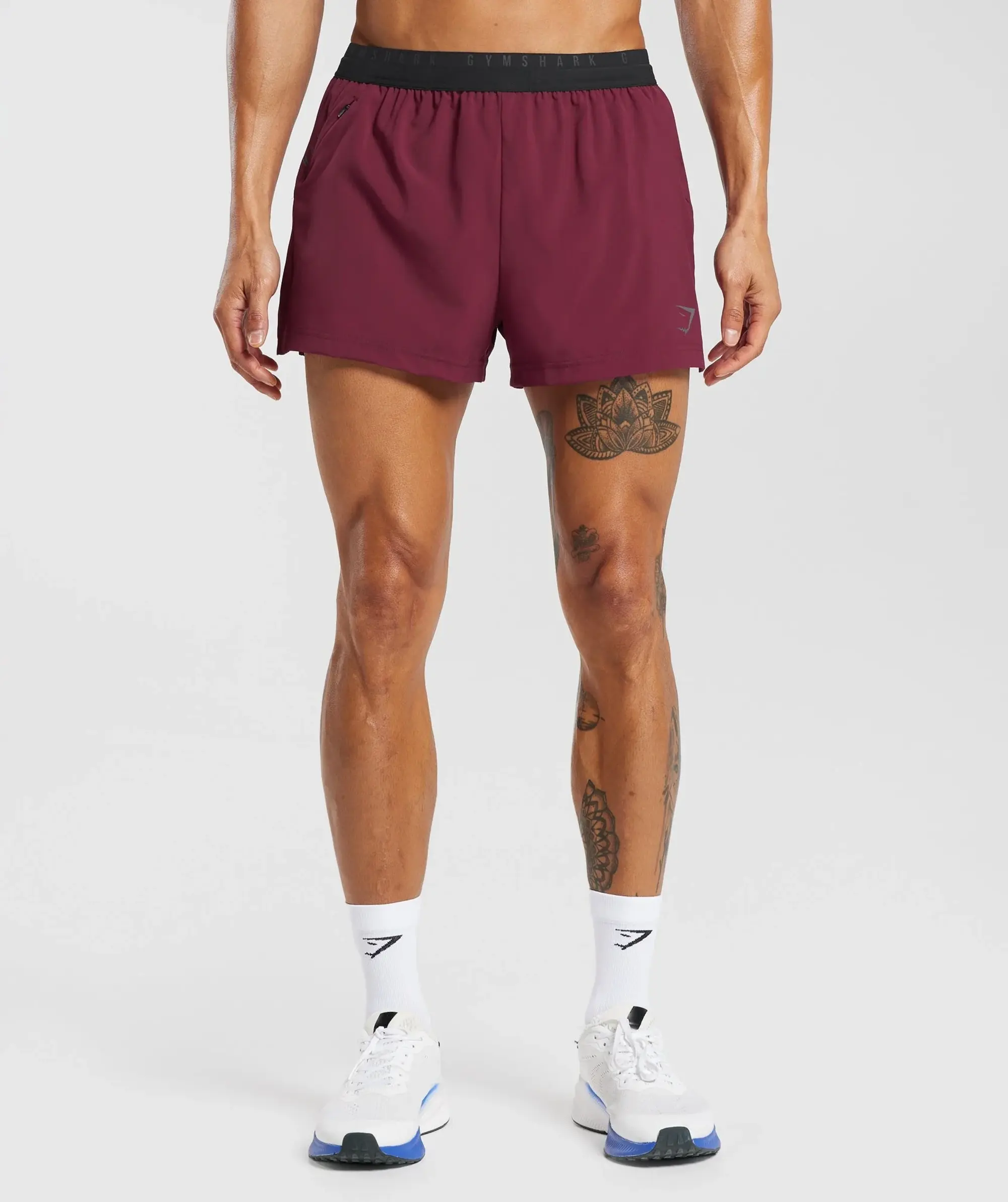  Sport Run 3" Shorts - Plum Pink