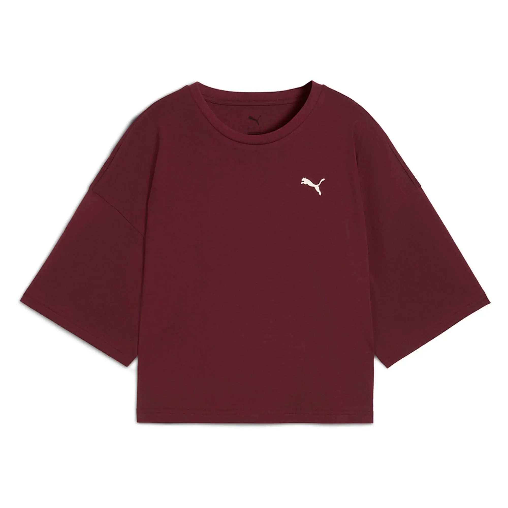 Puma Select Wardrobe Ess Cropped Oversized Short Sleeve T-shirt