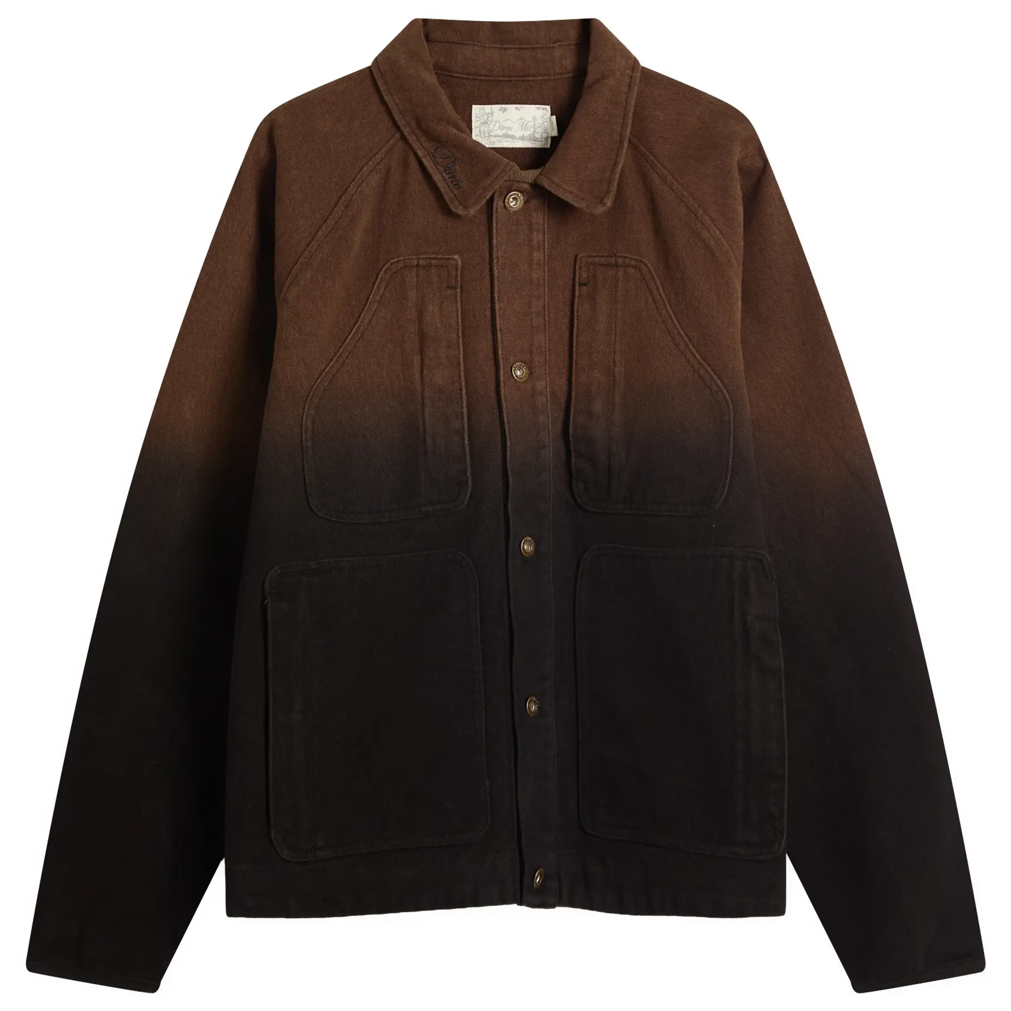 Dime Men's Dipped Chore Jacket Brown
