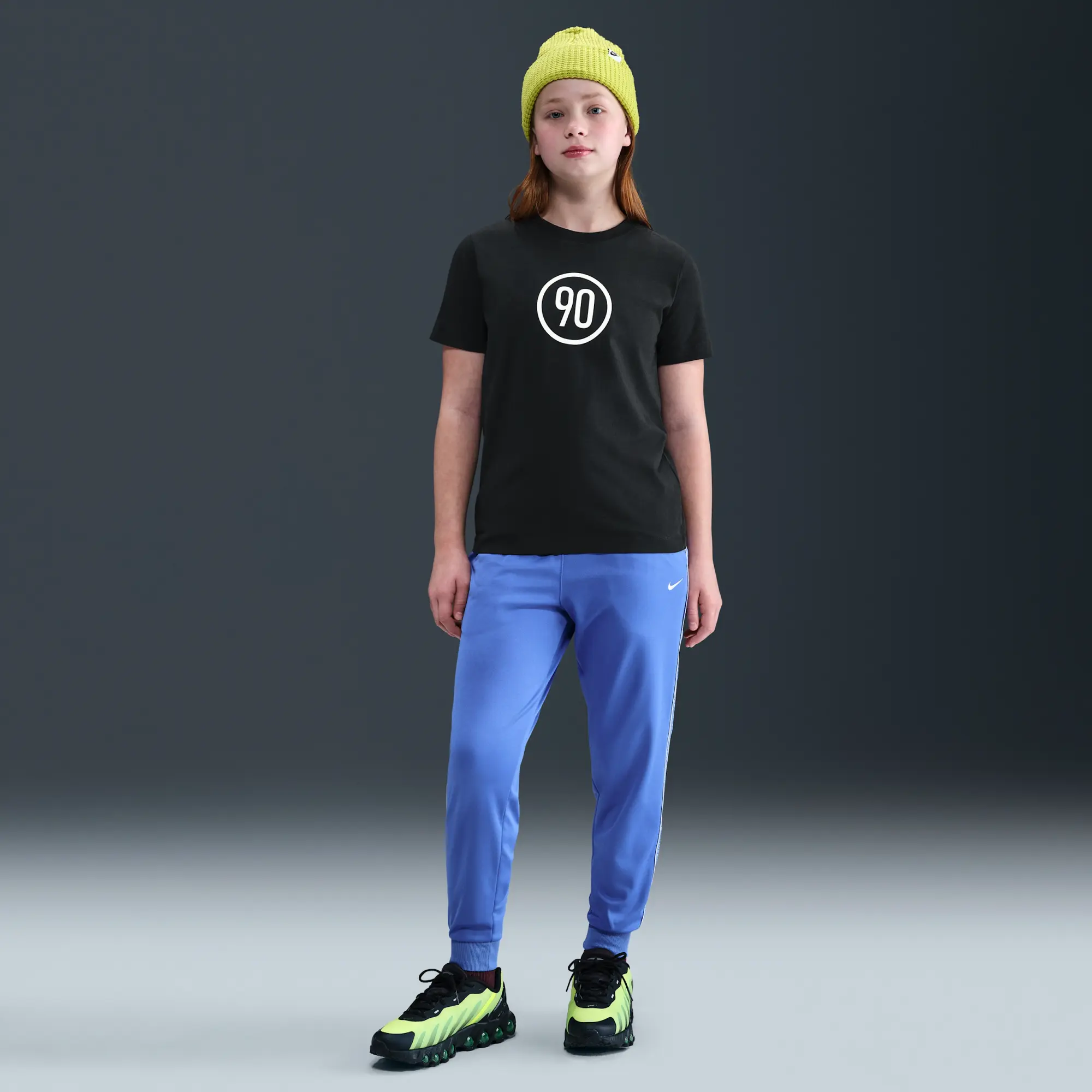 Nike Sportswear Total 90 Older Kids' T-Shirt - Black